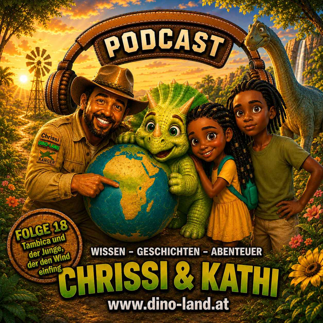 CHRISSI der DINORANGER und Kathi