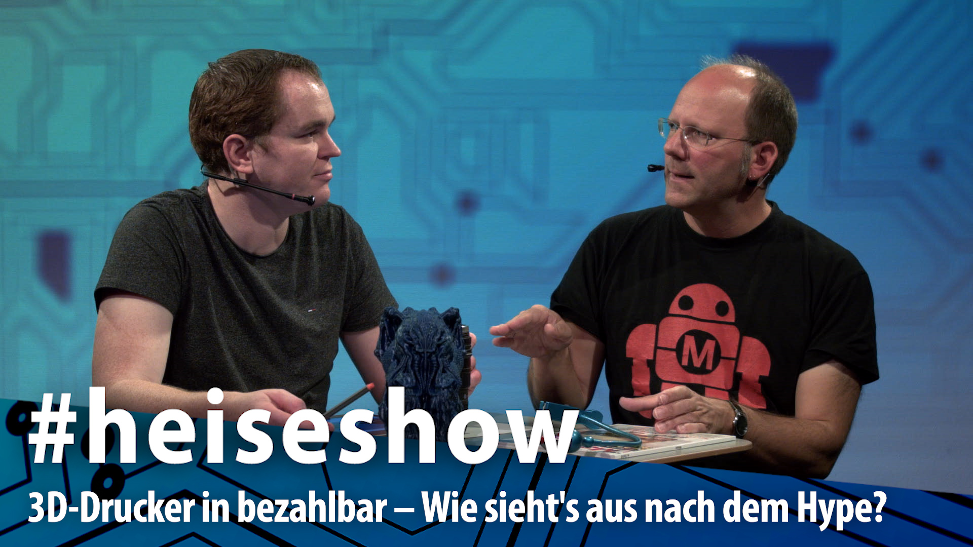 #heiseshow: 3D-Drucker in bezahlbar – Wie sieht's aus nach dem Hype?
