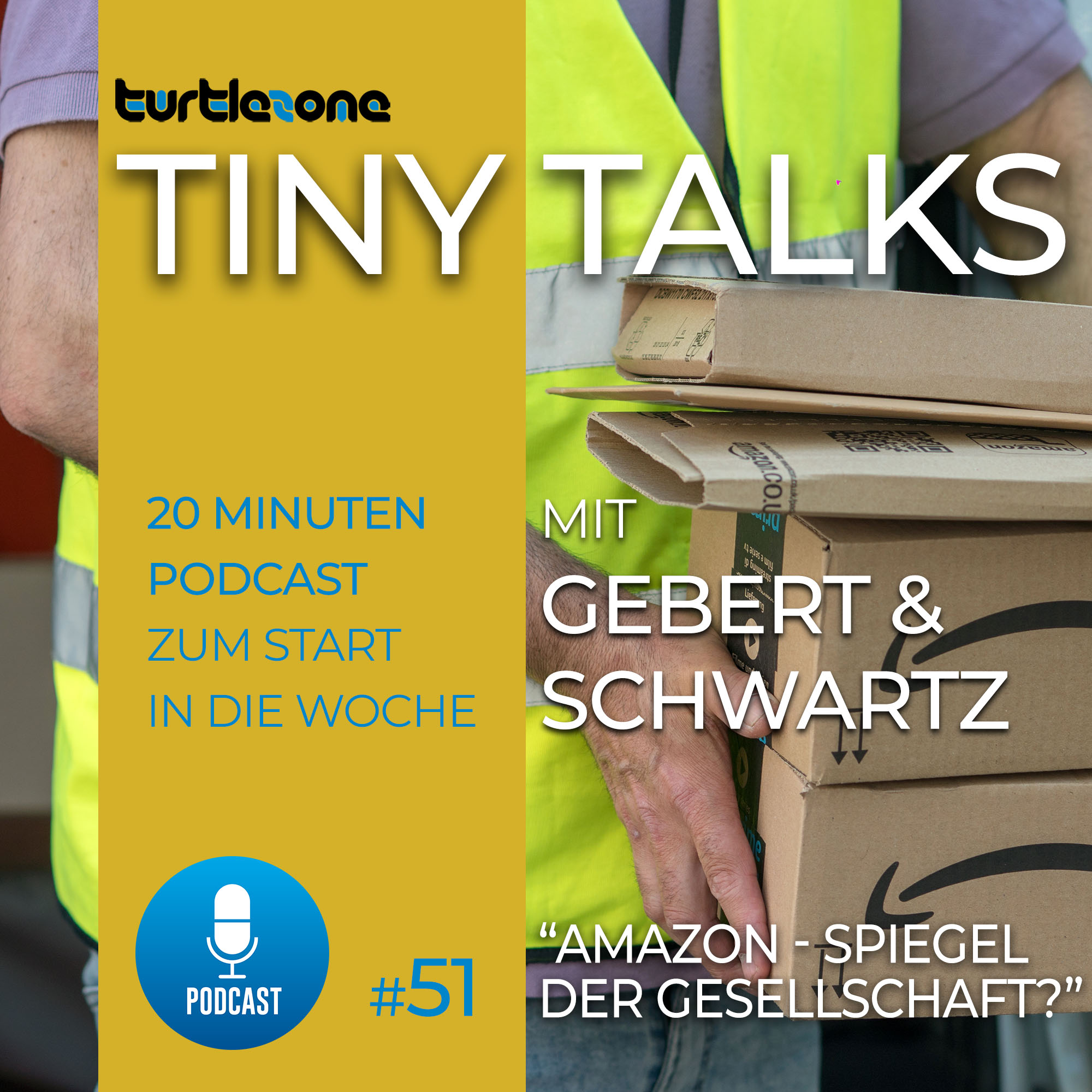 Turtlezone Tiny Talks - Der Debatten-Podcast mit Gebert und Schwartz