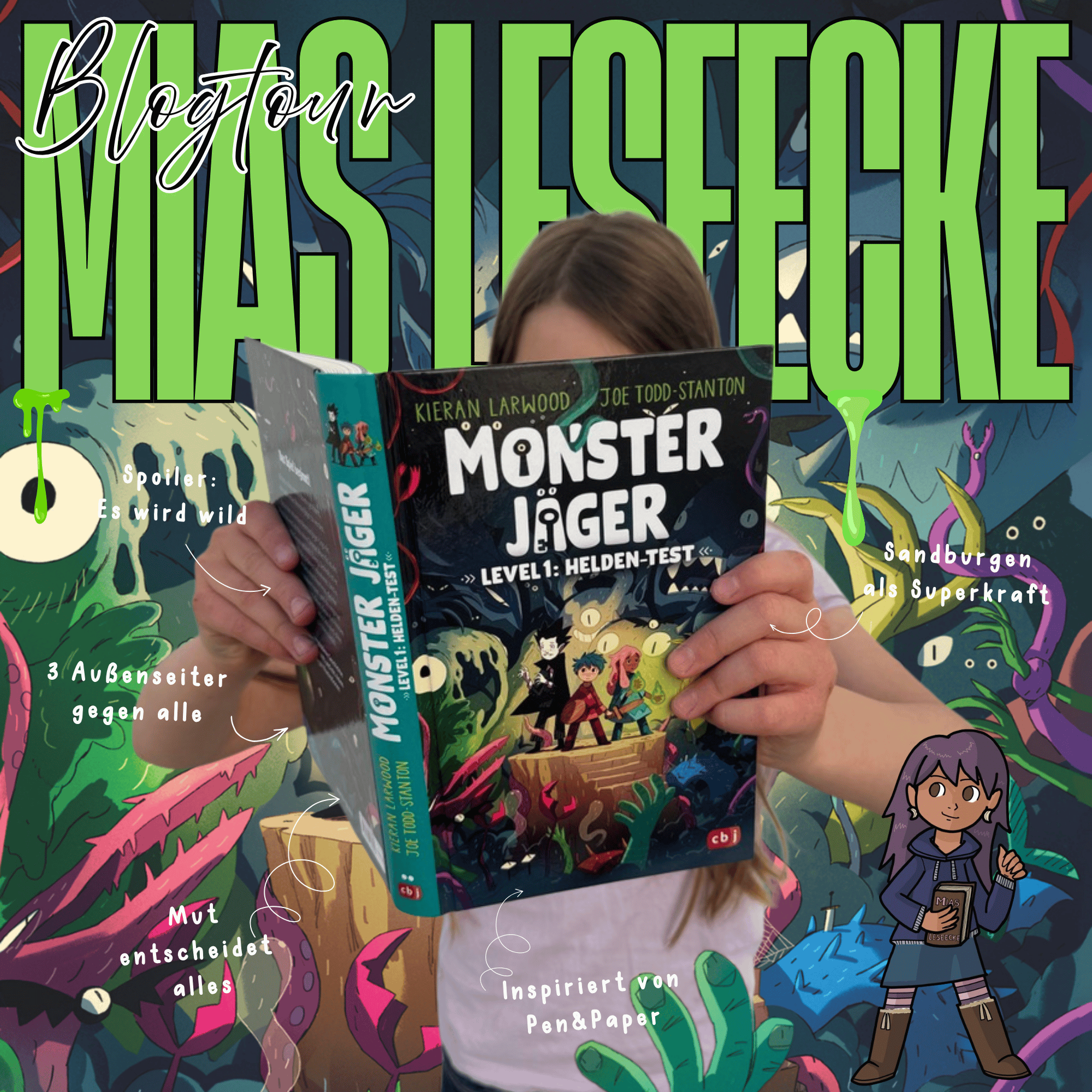 "Monsterjäger Level 1: Helden-Test" von Kieran Larwood episode artwork