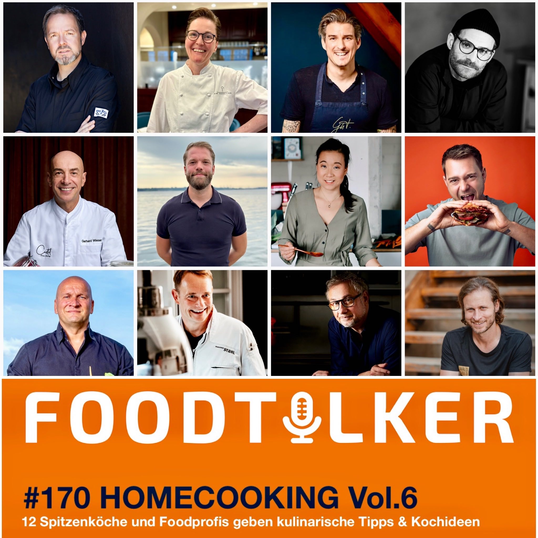 FOODTALKER - Podcast über die Leidenschaft fürs Kochen und gutes Essen
