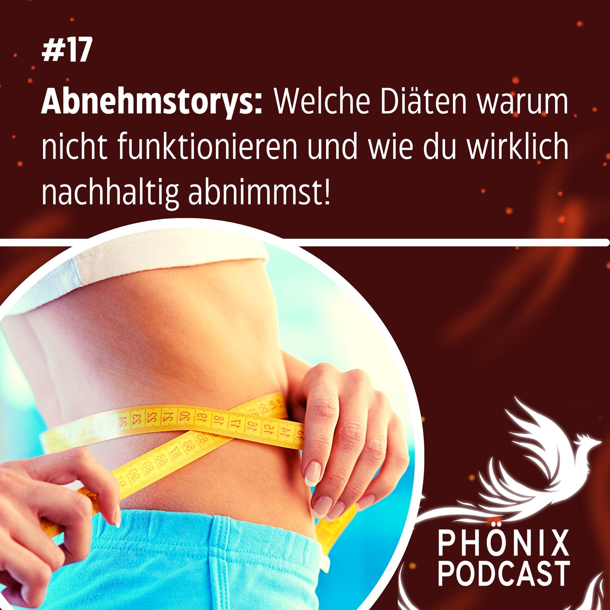 Unsere Abnehmstorys: Warum welche Diäten nicht funktionieren und wie Abnehmen doch klappt # 17 - podcast episode cover