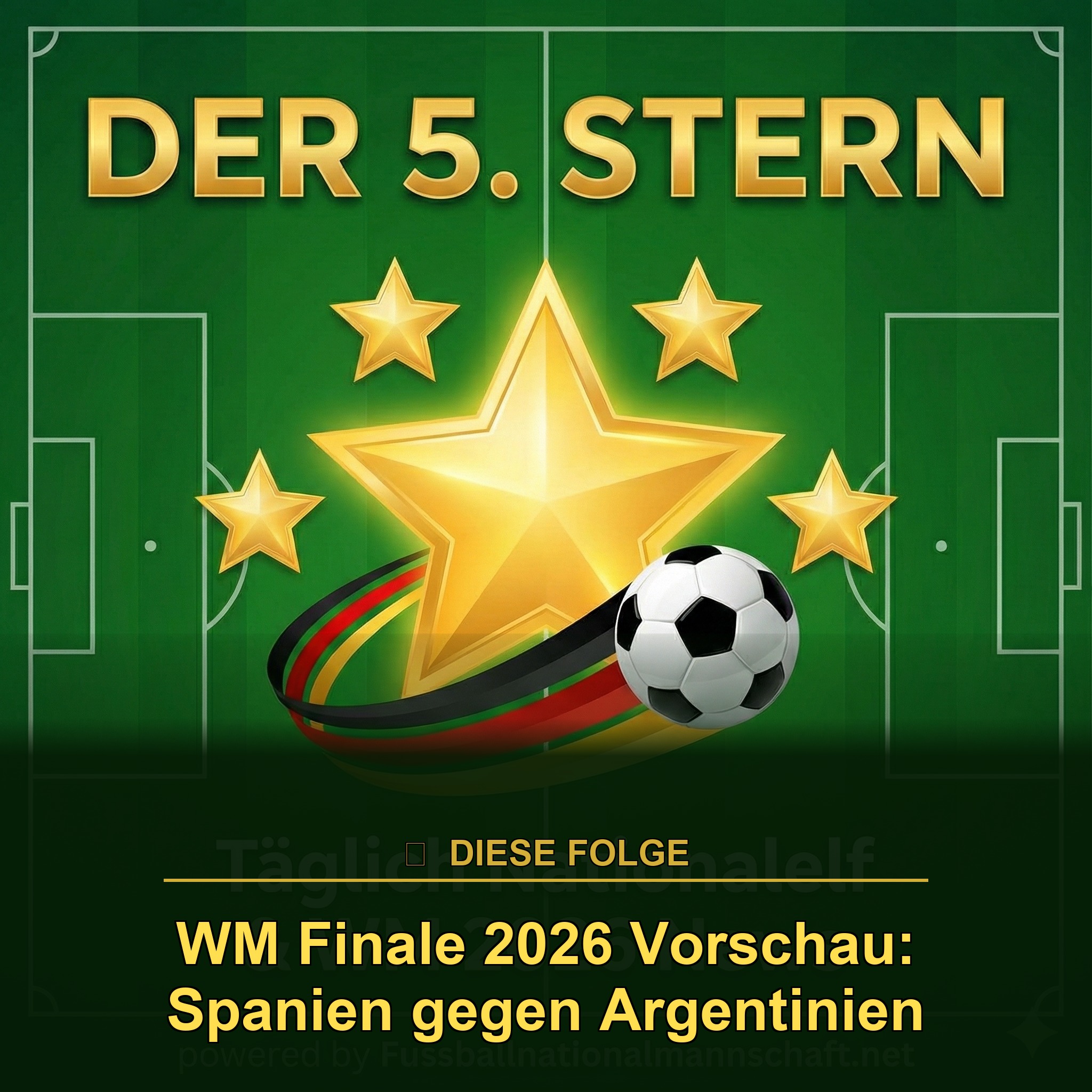 WM Finale 2026 Vorschau: Uhrzeit, Aufstellungen, Halbzeitshow und Prognose zu Spanien gegen Argentinien episode artwork