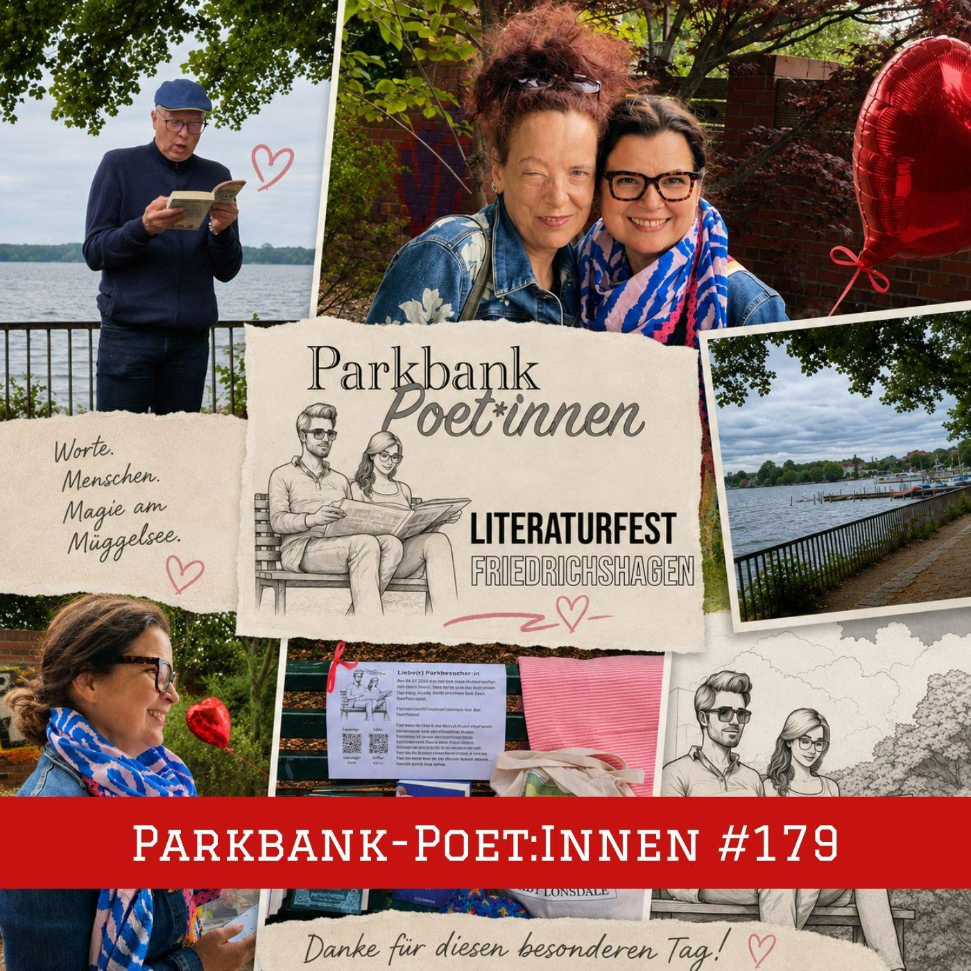 Episode #179 – Parkbank Poet:Innen episode artwork