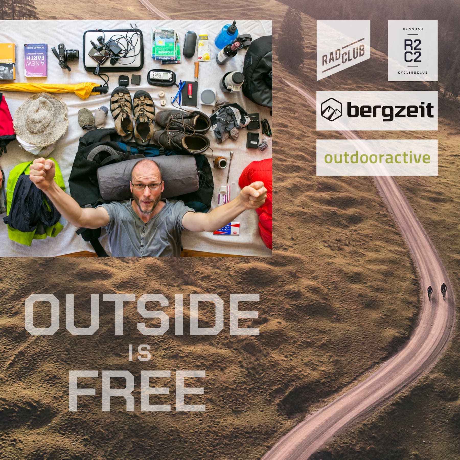 Outside is free