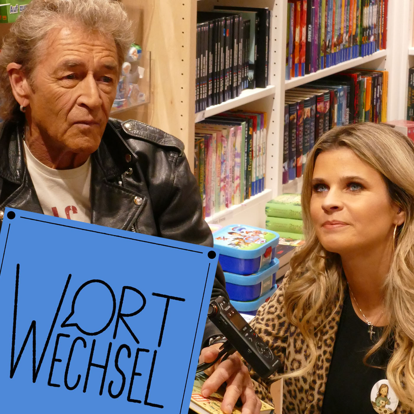 Blaue Seite WortWechsel - ein Bücherpiraten-Podcast