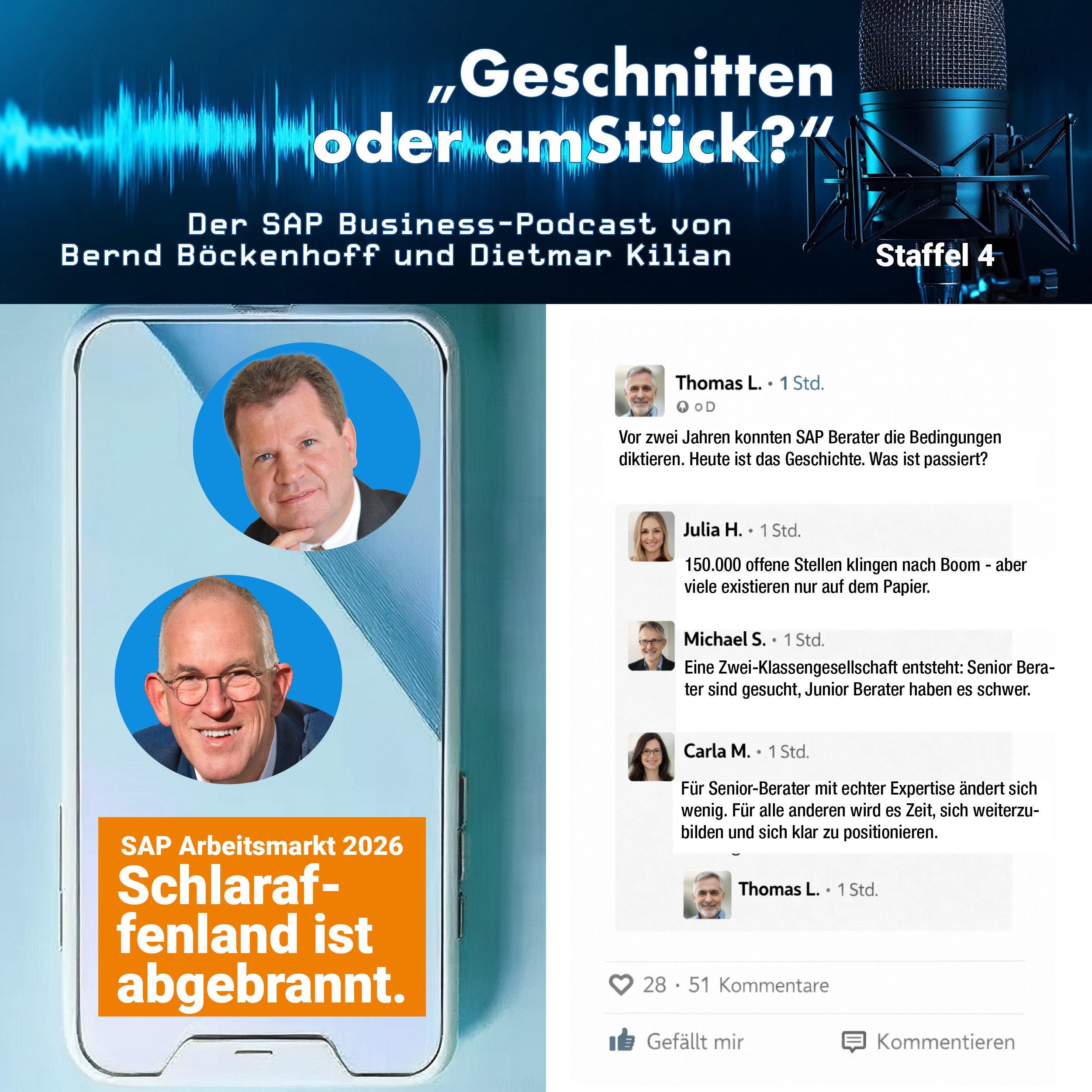 Das Ende des SAP-Schlaraffenlands – SAP Arbeitsmarkt 2026 cover art