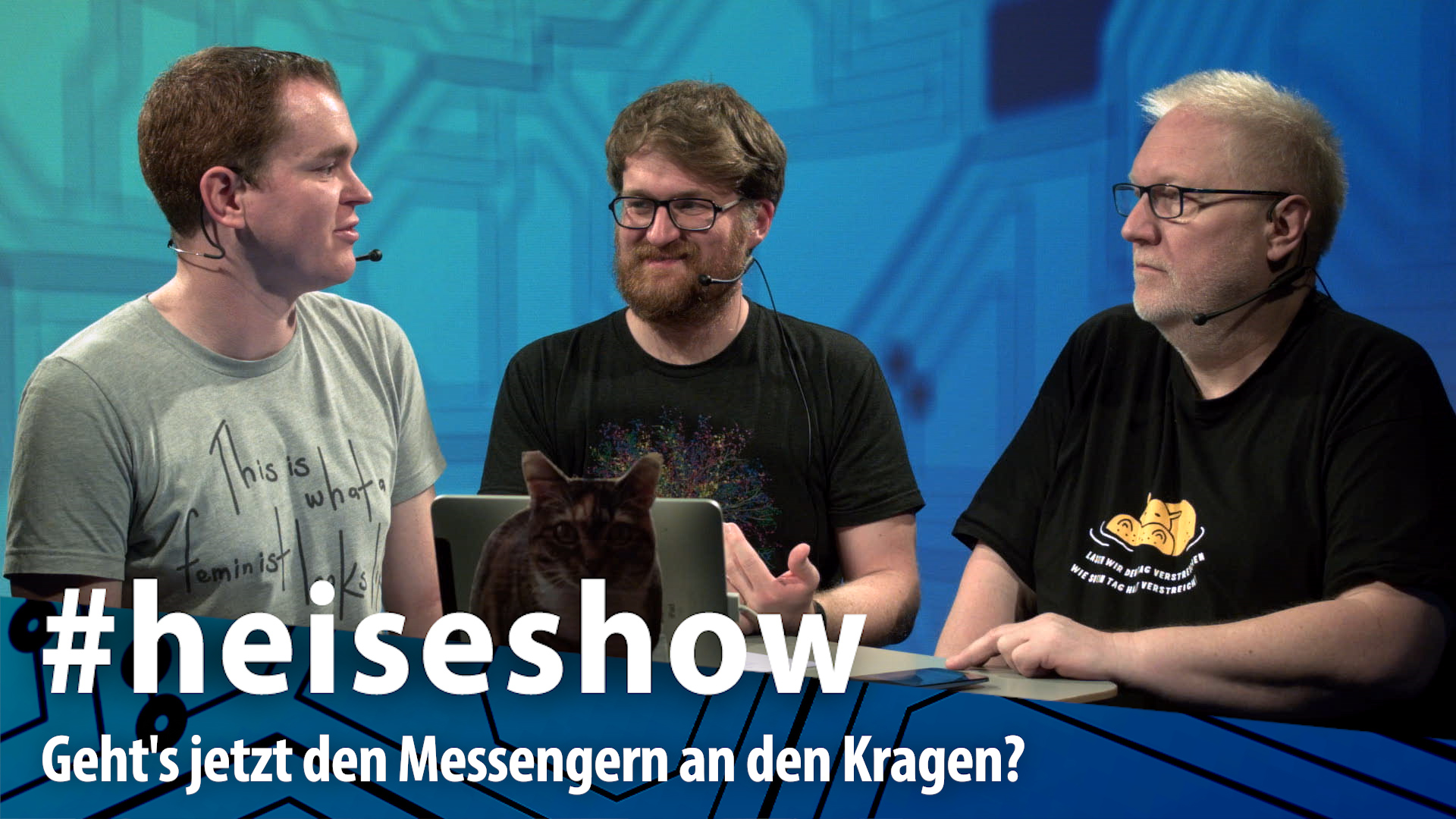 #heiseshow: Blockaden und Krypto-Streit – Geht's jetzt den Messengern an den Kragen?