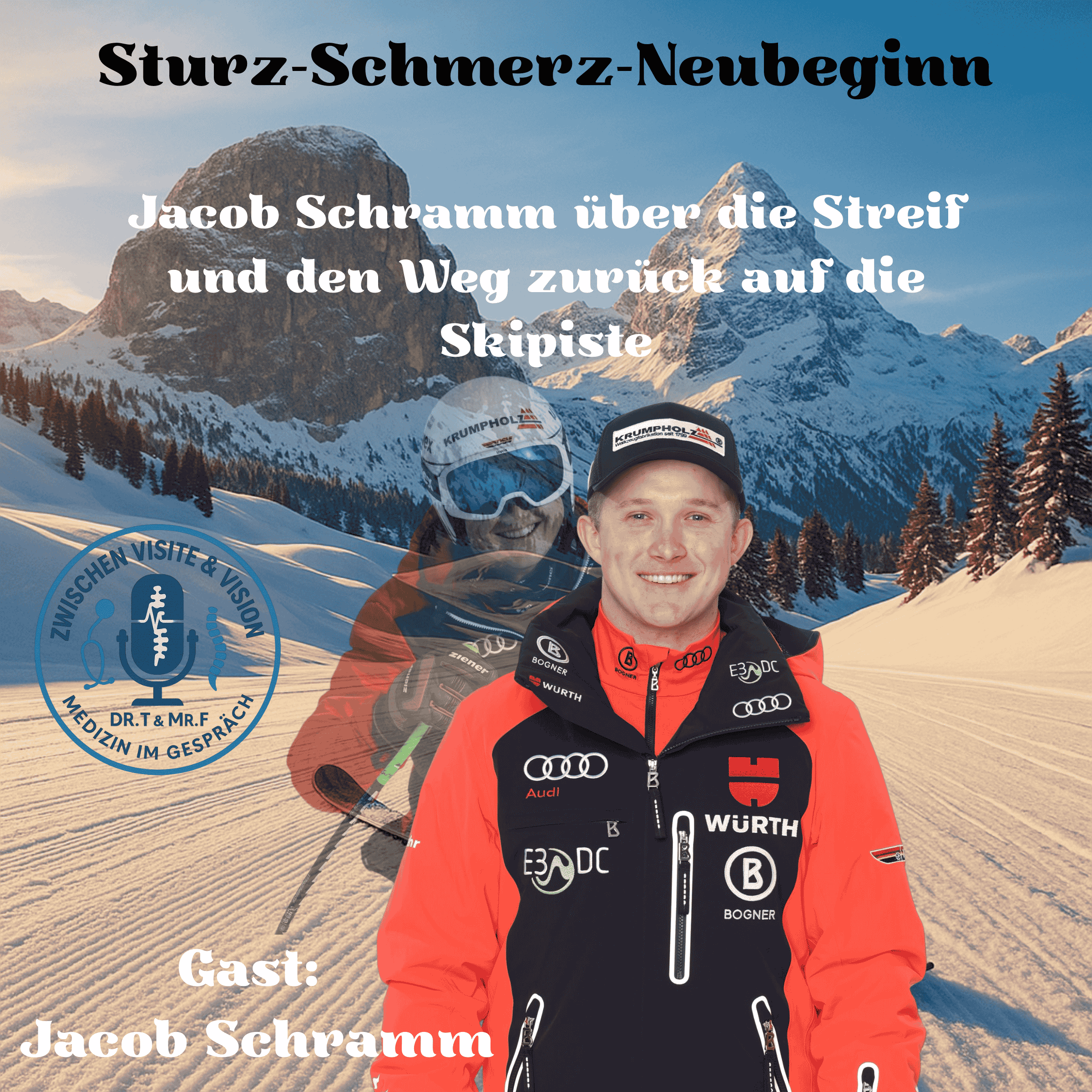 Sturz-Schmerz-Neubeginn   Jacob Schramm über die Streif und den Weg zurück auf die Skipiste