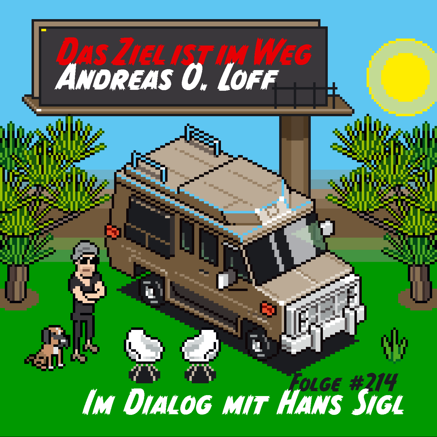 Das Ziel ist im Weg