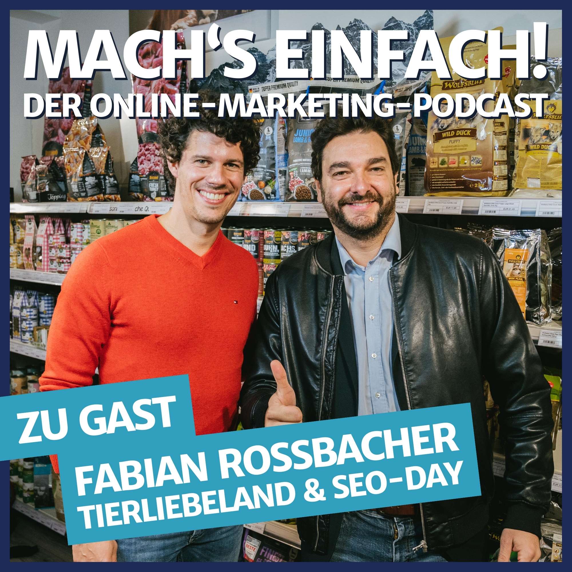 #3 mit Fabian Rossbacher von tierliebeland.de und seo-day.de episode artwork