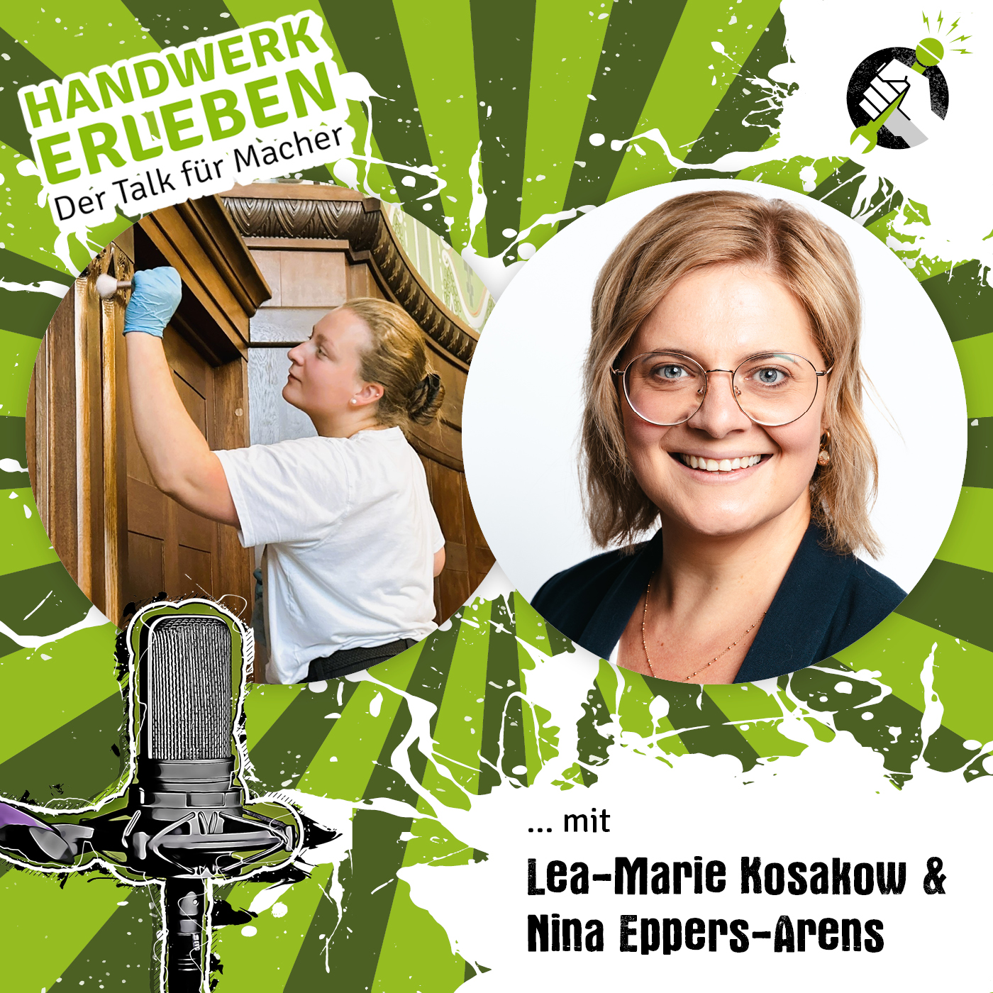 #151 Lea-Marie Kosakow & Nina Eppers-Arens, wie stärkt die Deutsche Meisterschaft das Image der Gebäudereinigung? episode artwork