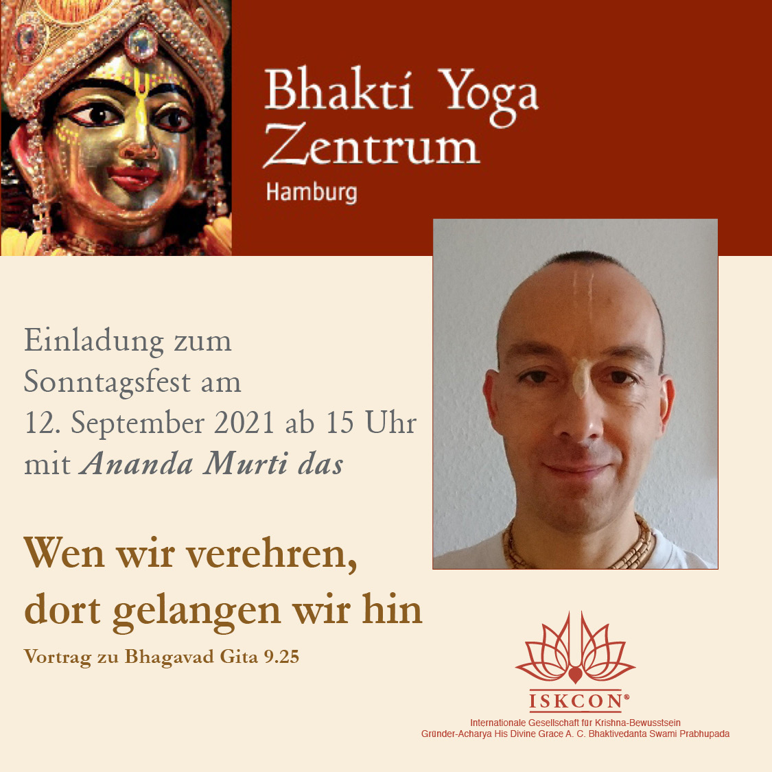 Wen wir verehren, dorthin gelangen wir Bhagavad Gita 9.25 episode artwork