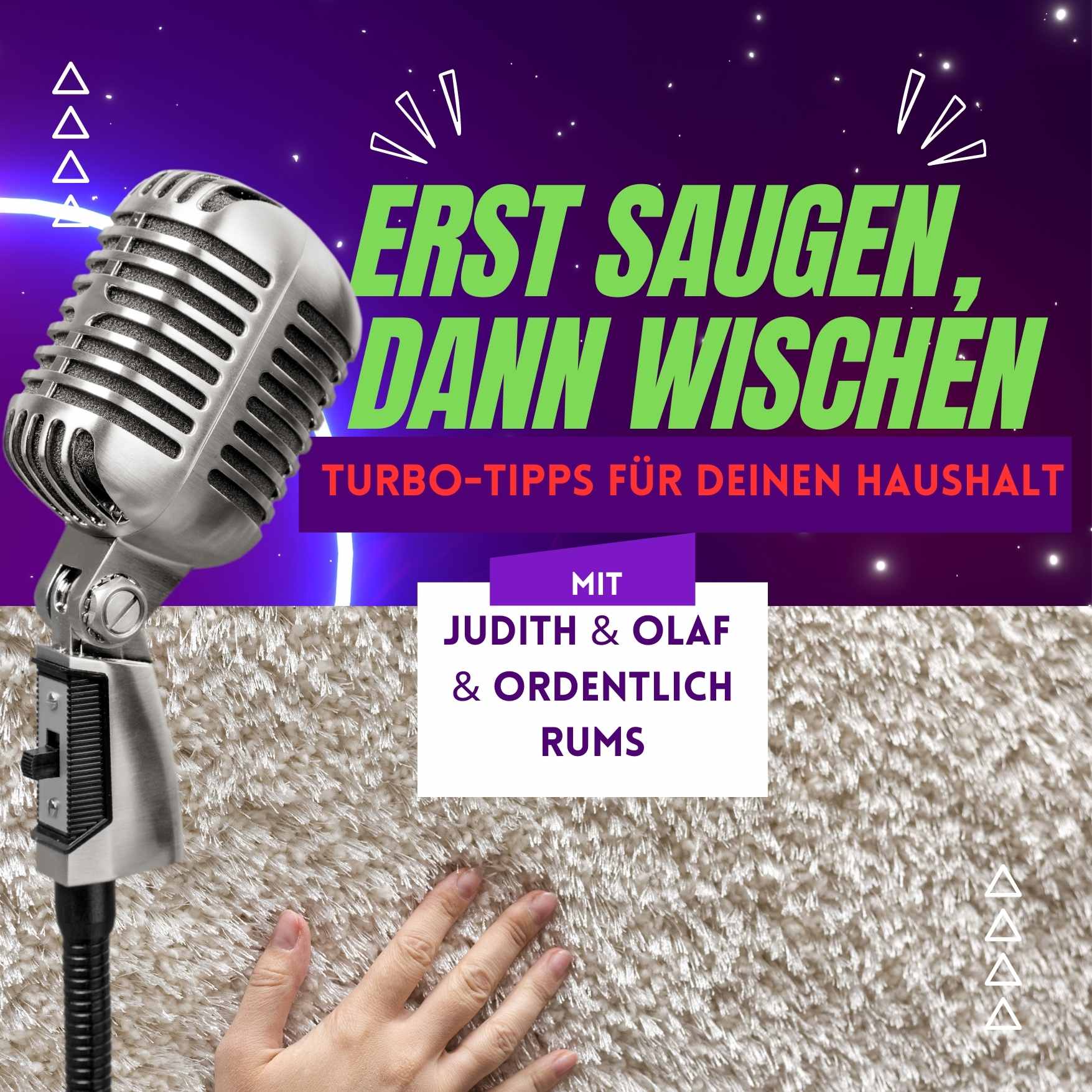 Erst saugen, dann wischen - Turbo-Tipps für deinen Haushalt