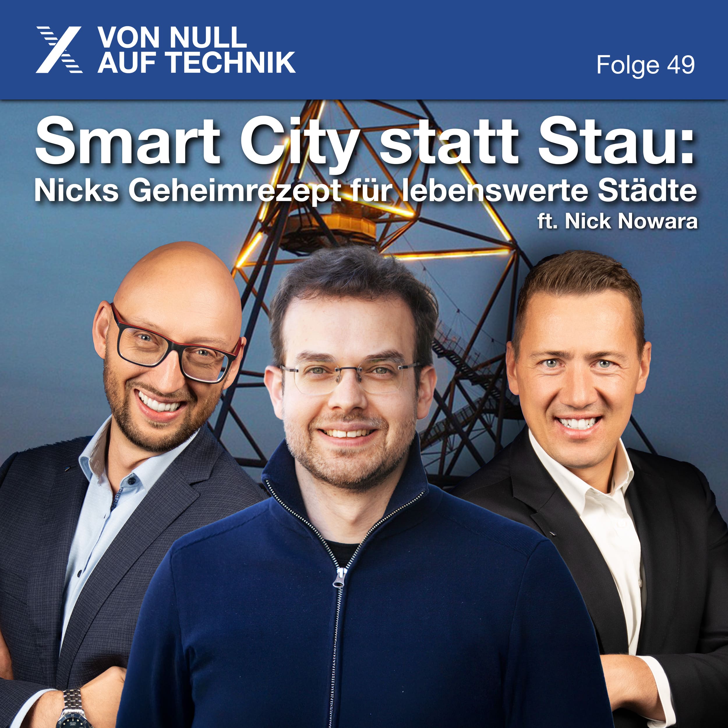 Smart City statt Stau: Nicks Geheimrezept für lebenswerte Städte ft. Nick Nowara episode artwork
