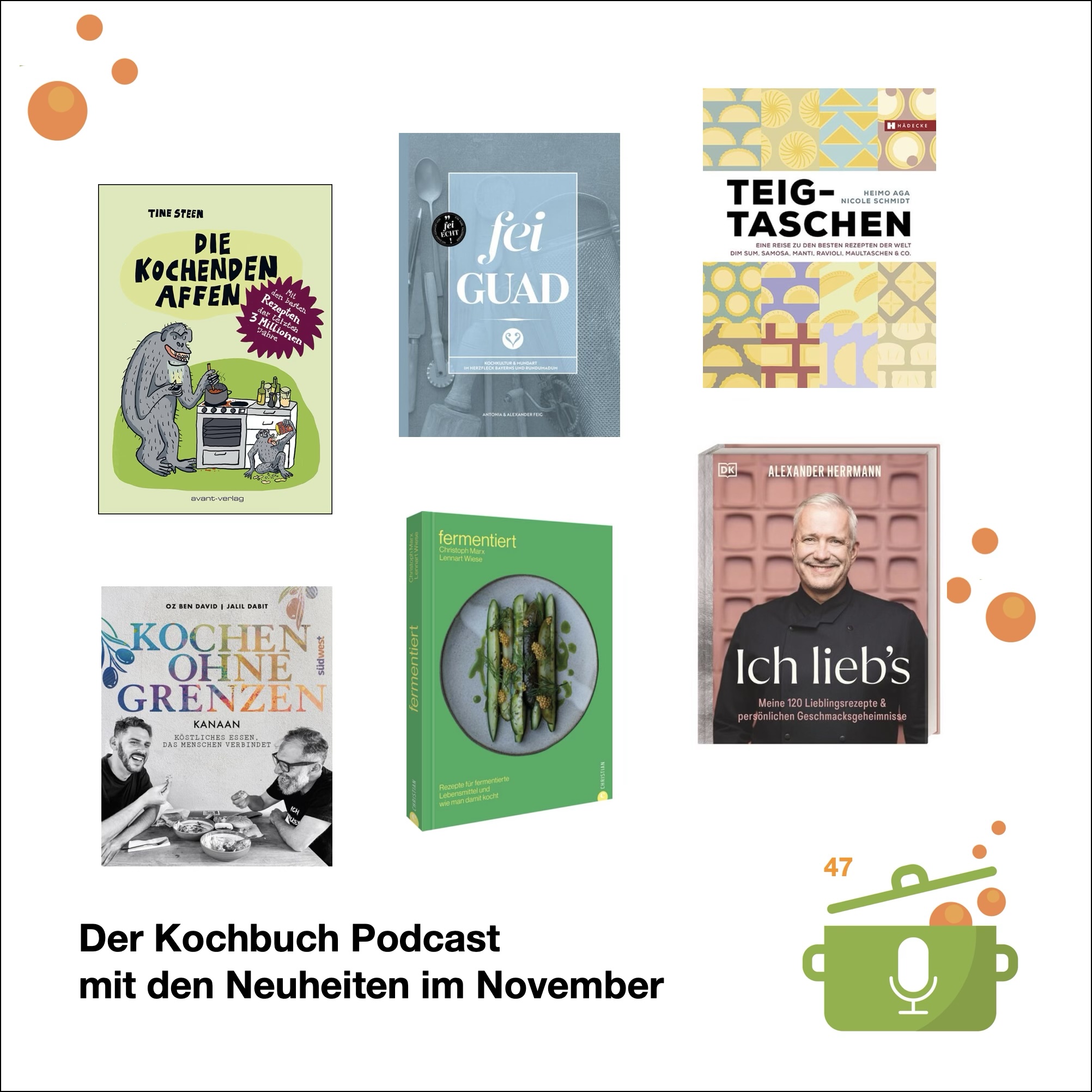 Der Kochbuch Podcast. Rund um Kochbücher und Kochen.