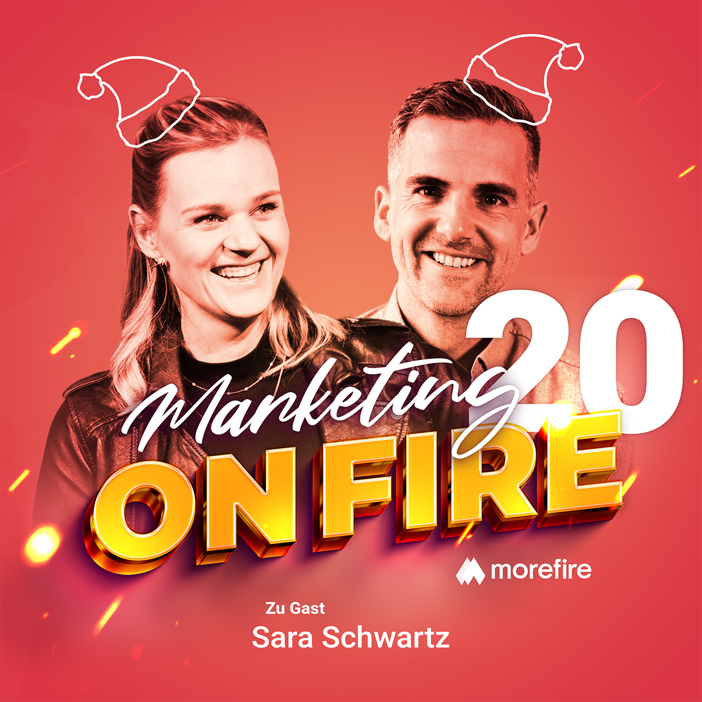 #20 Corporate Creator: So funktionieren Partnerschaften - Sara Schwartz | Marketing on Fire episode artwork
