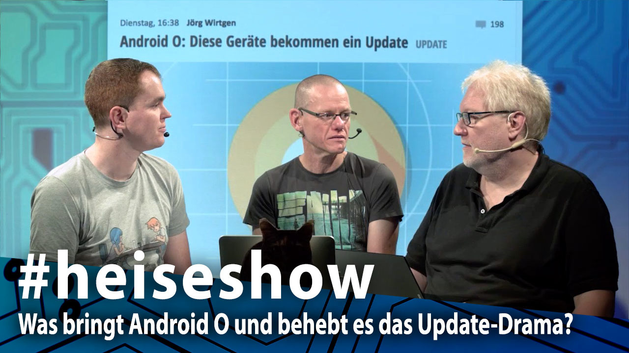 #heiseshow: Was bringt Android O und behebt es das Update-Drama?