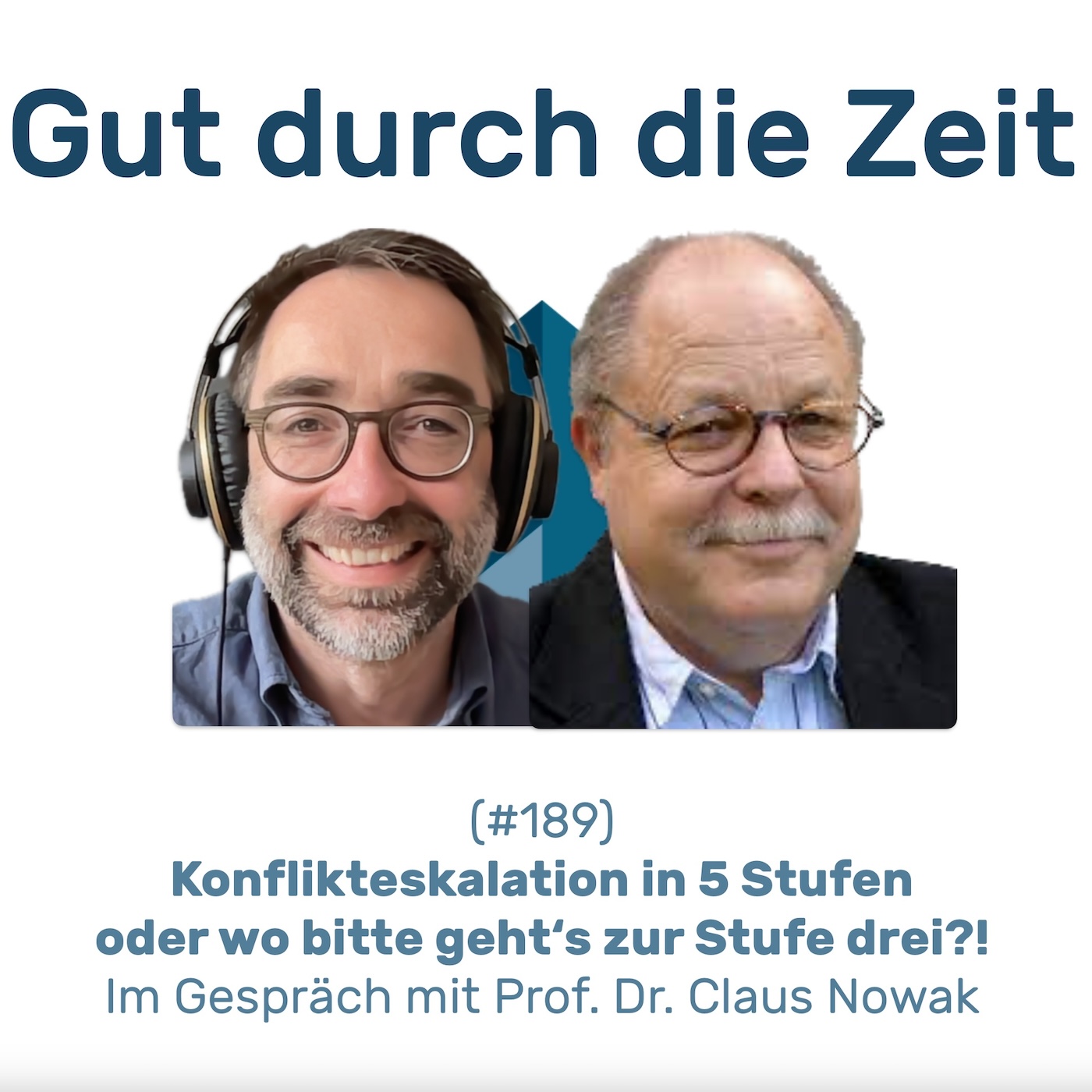 #189 - Konflikteskalation in 5 Stufen. Im Gespräch mit Prof. Dr. Claus Nowak