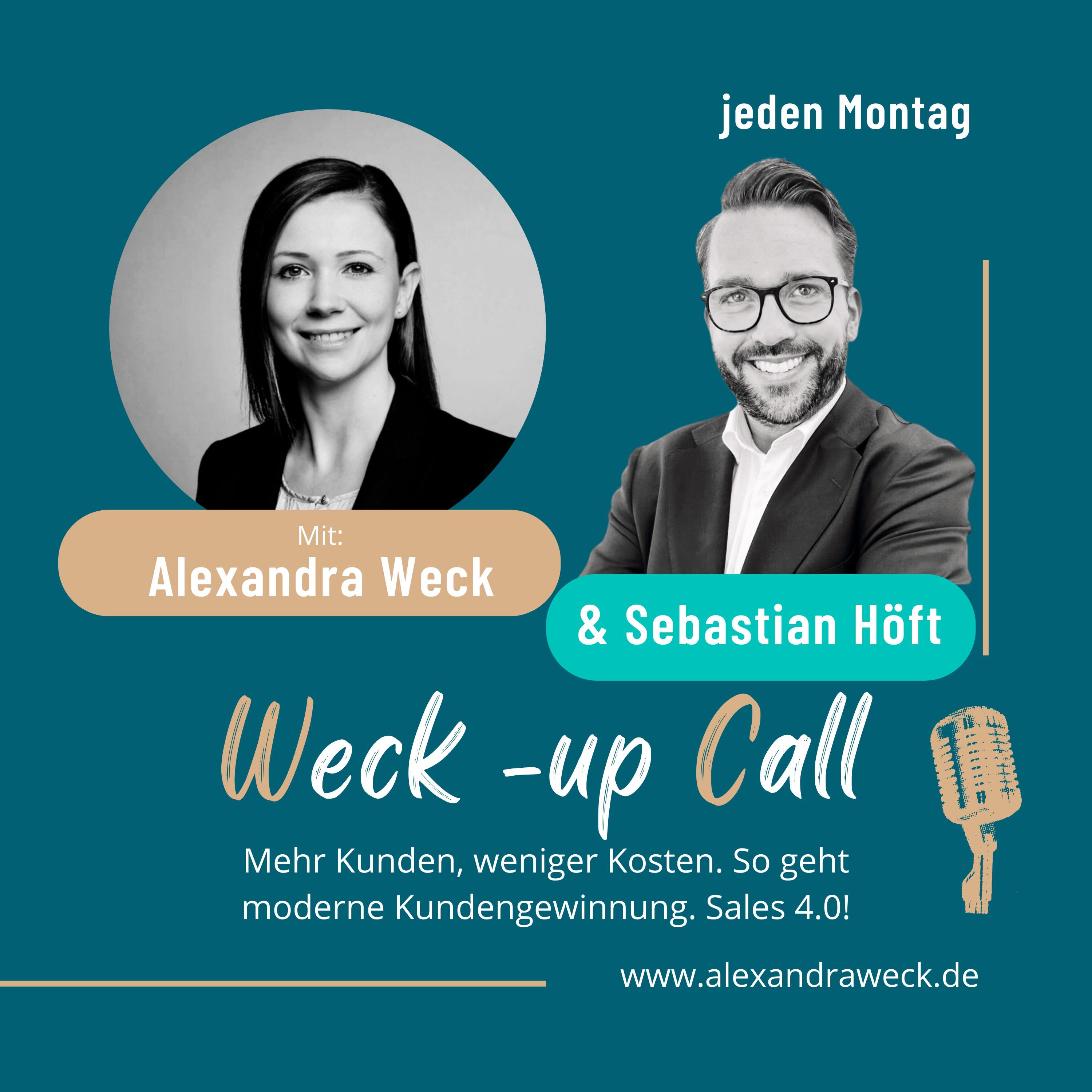 Weck-up Call - Sales 4.0. Mehr Kunden, weniger Kosten. So geht moderne Kundengewinnung.