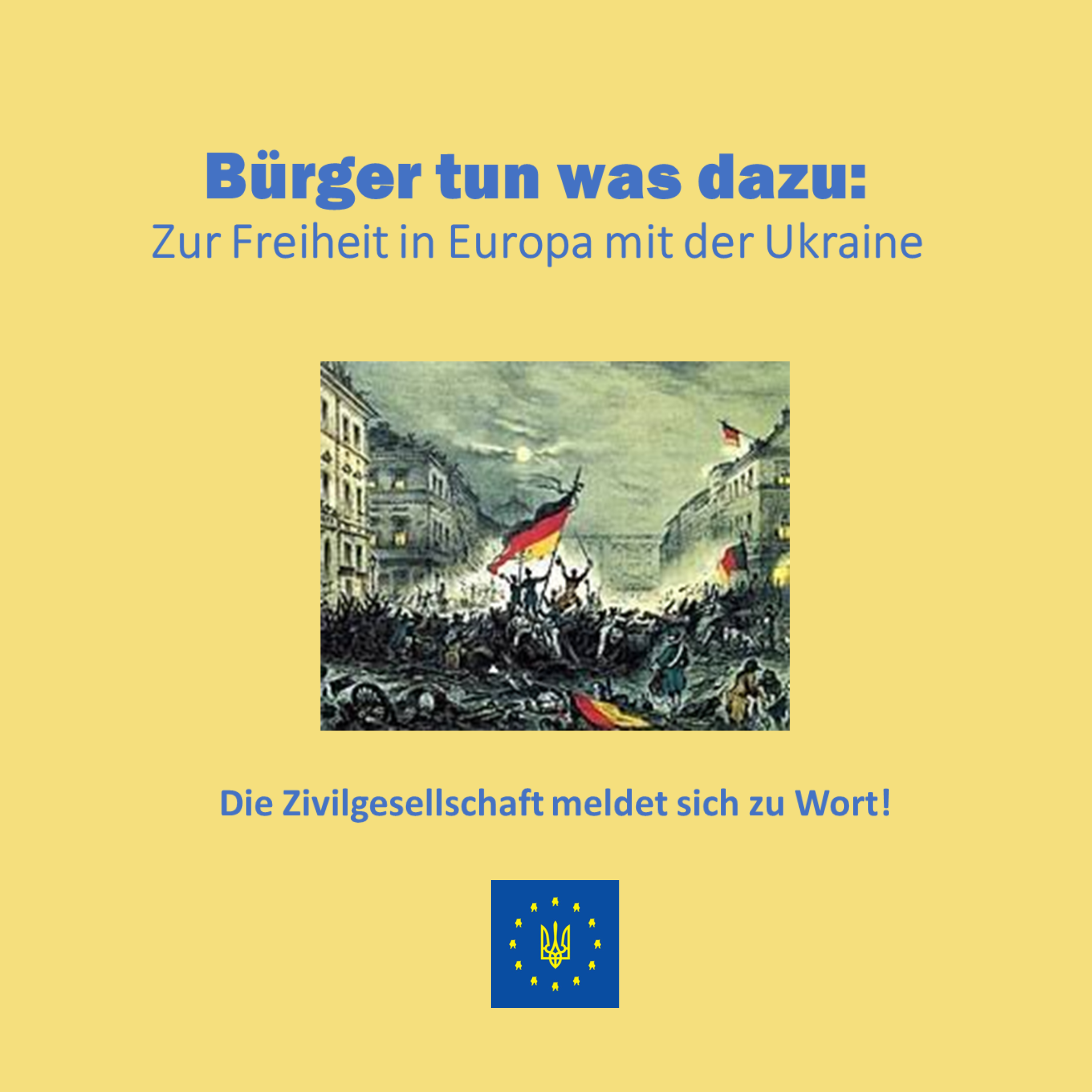 Bürger mit der Ukraine für ein freies Europa