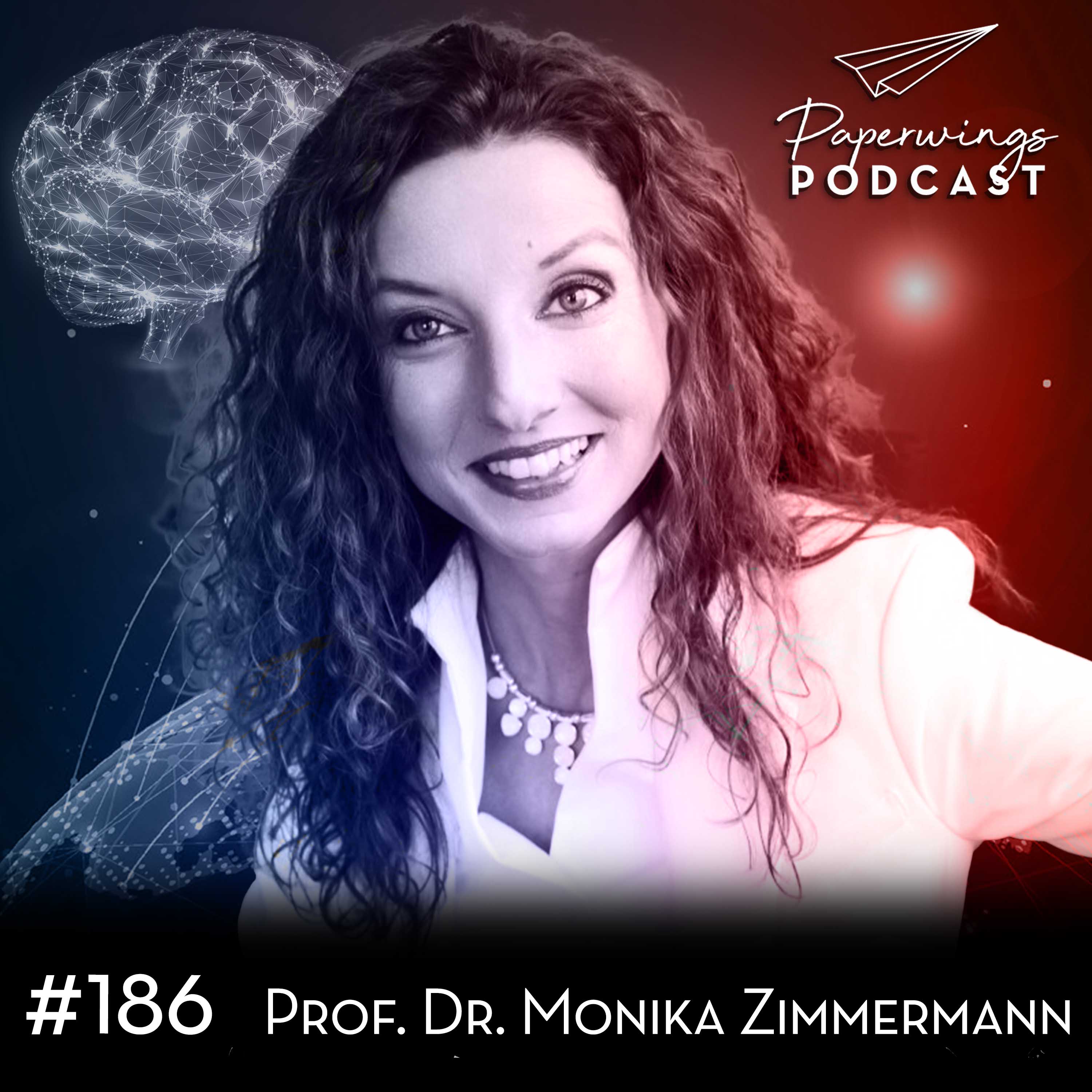 cover of episode #186 "Wie inspiriert Coaching zum Wachstum?" - Im Gespräch mit Prof. Dr. Monika Zimmermann