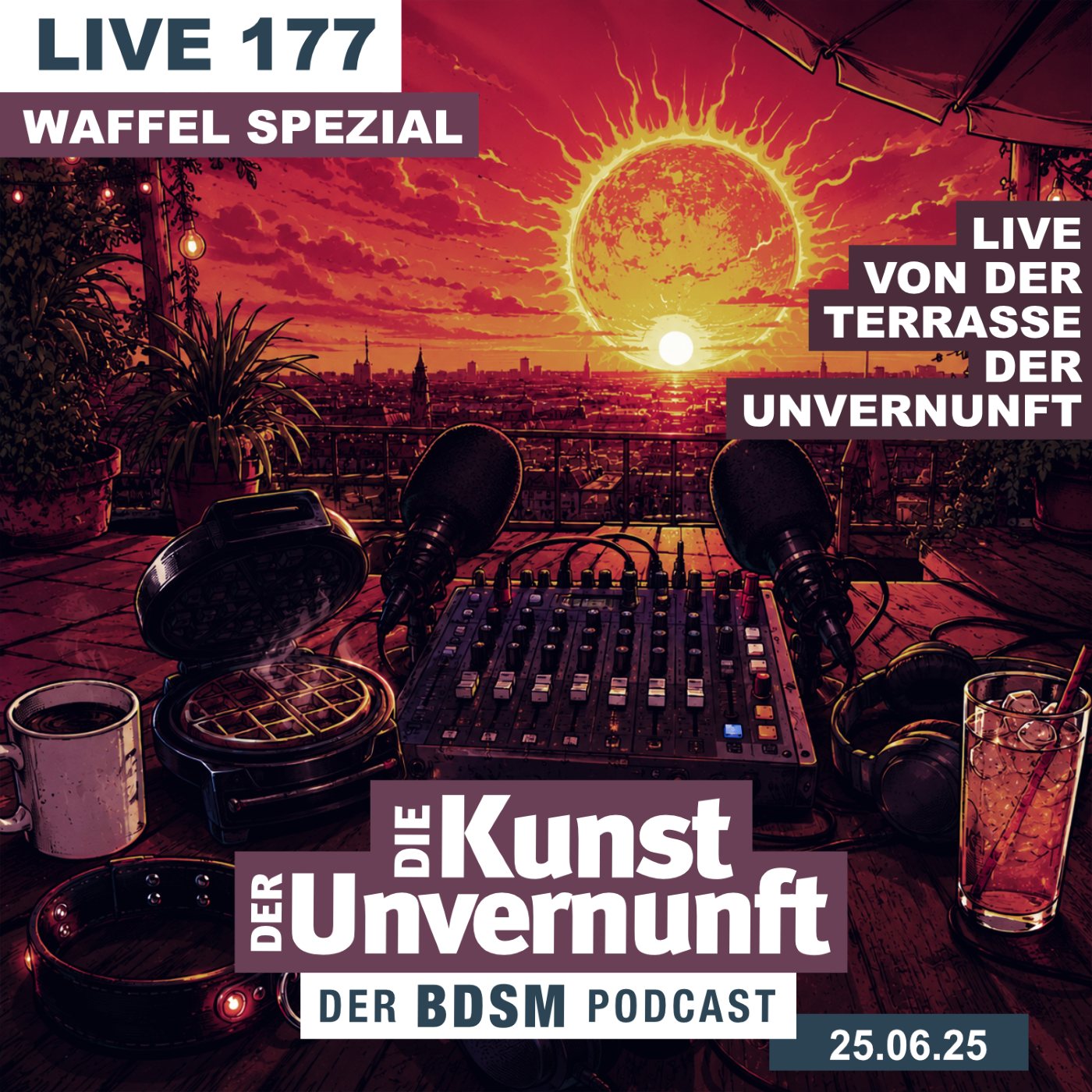 Unvernunft Live 177 - Saisonabschluss - Waffeln Spezial episode artwork