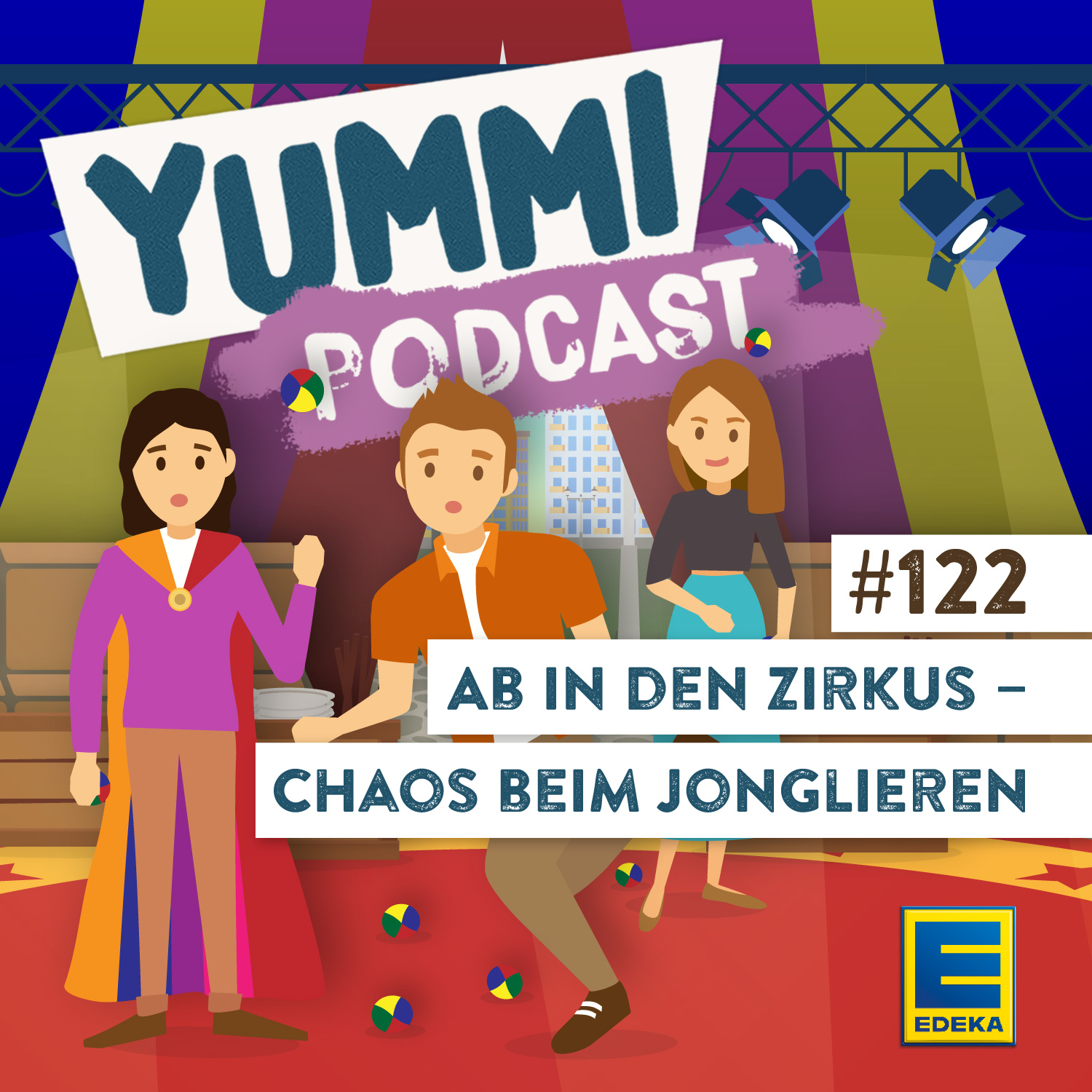 Ab in den Zirkus – Chaos beim Jonglieren