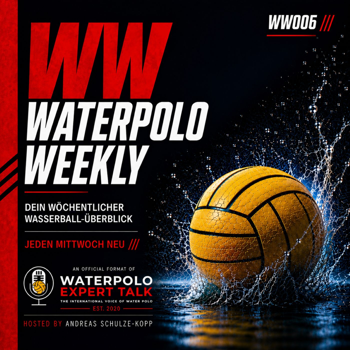 Waterpolo Weekly #006 – Bundesliga-Tagung, Supercups & das 4x4-Experiment episode artwork