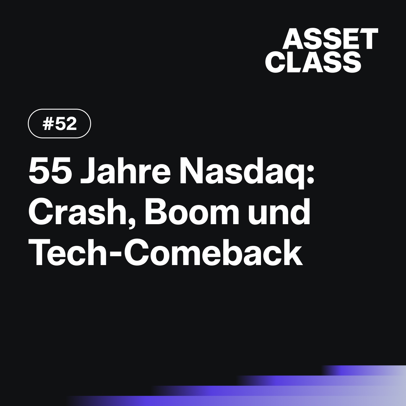 55 Jahre Nasdaq: Crash, Boom und Tech-Comeback | Asset Class #52