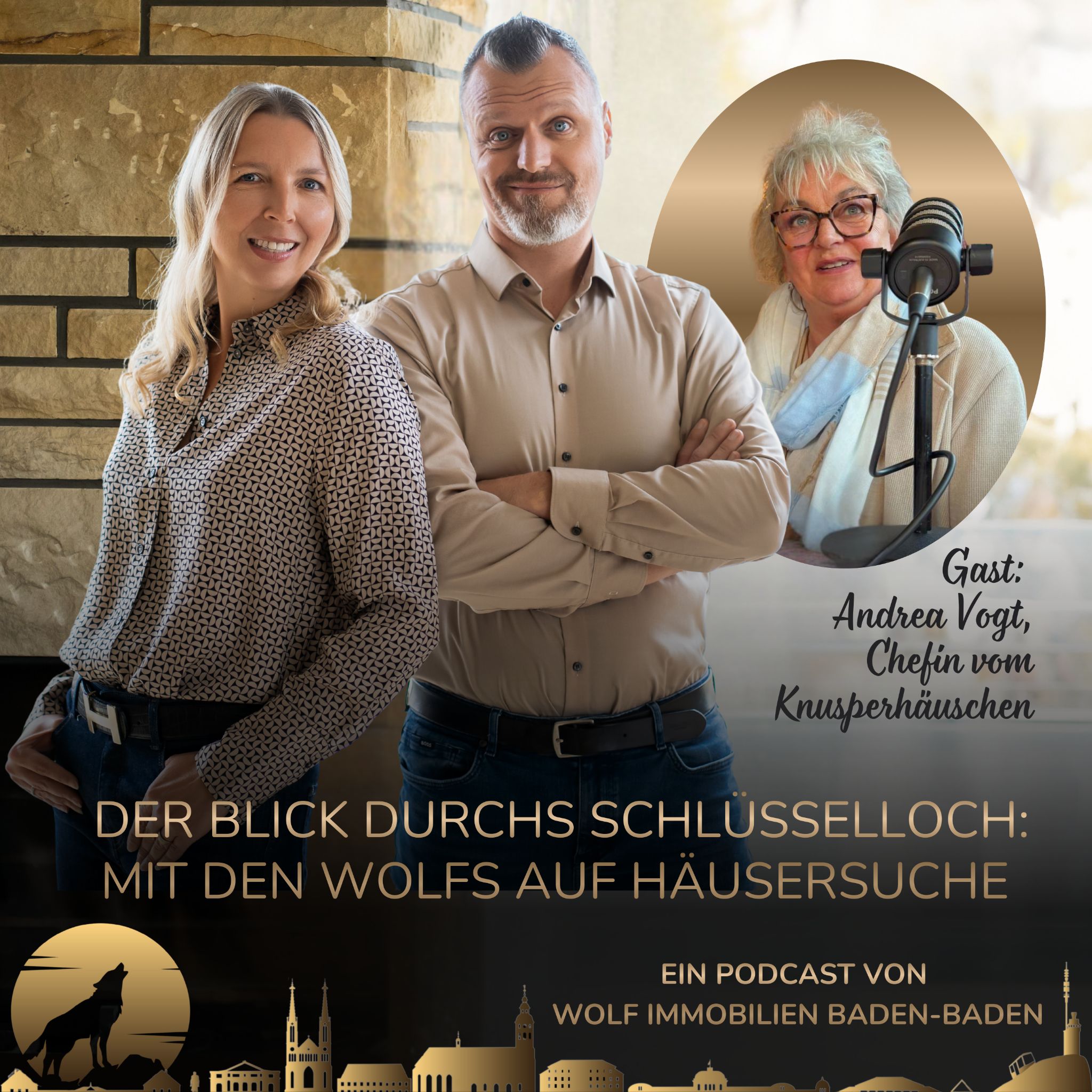 Der Blick durchs Schlüsselloch – mit den Wolfs auf Häusersuche