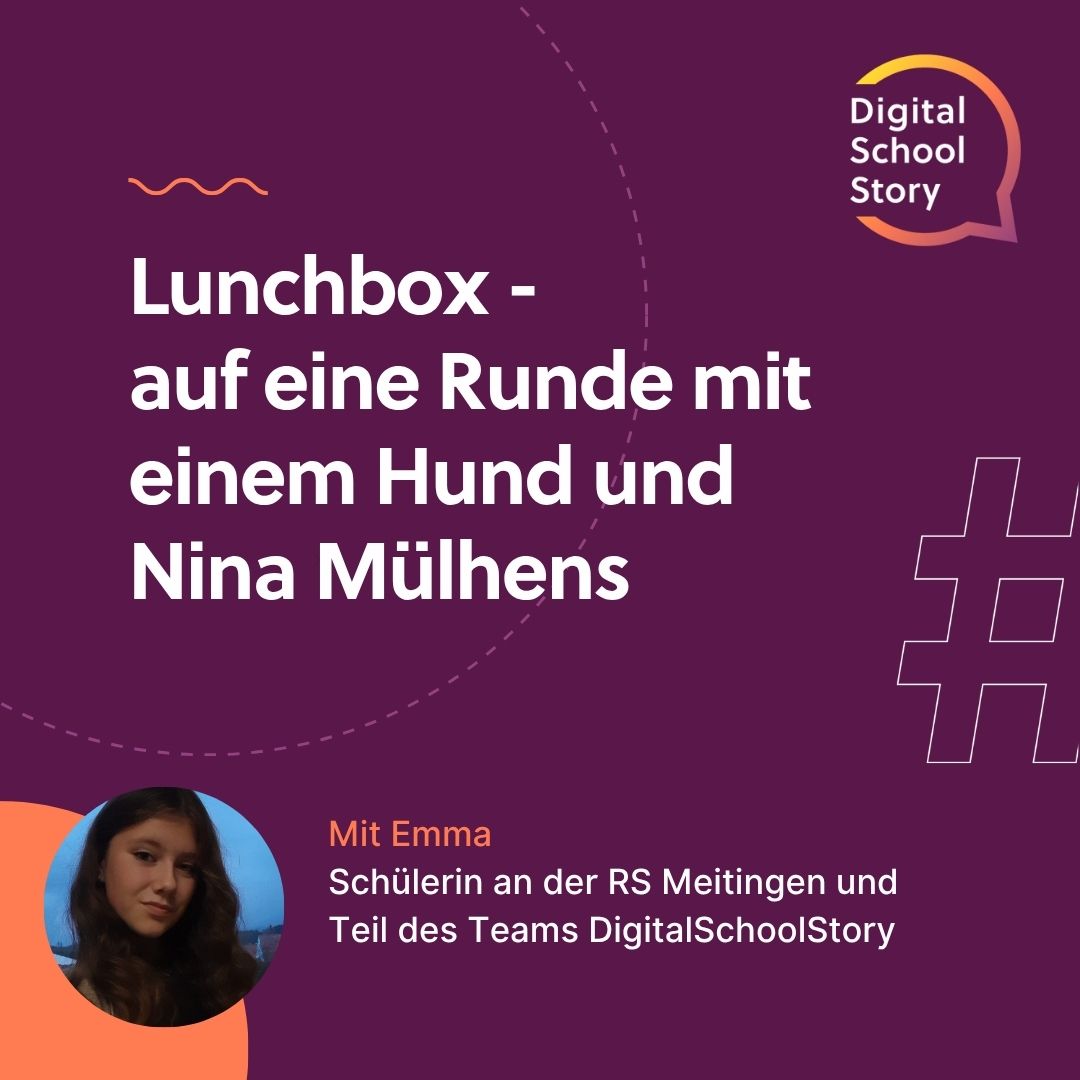 Lunchbox - auf eine Runde mit einem Hund und Nina Mülhens