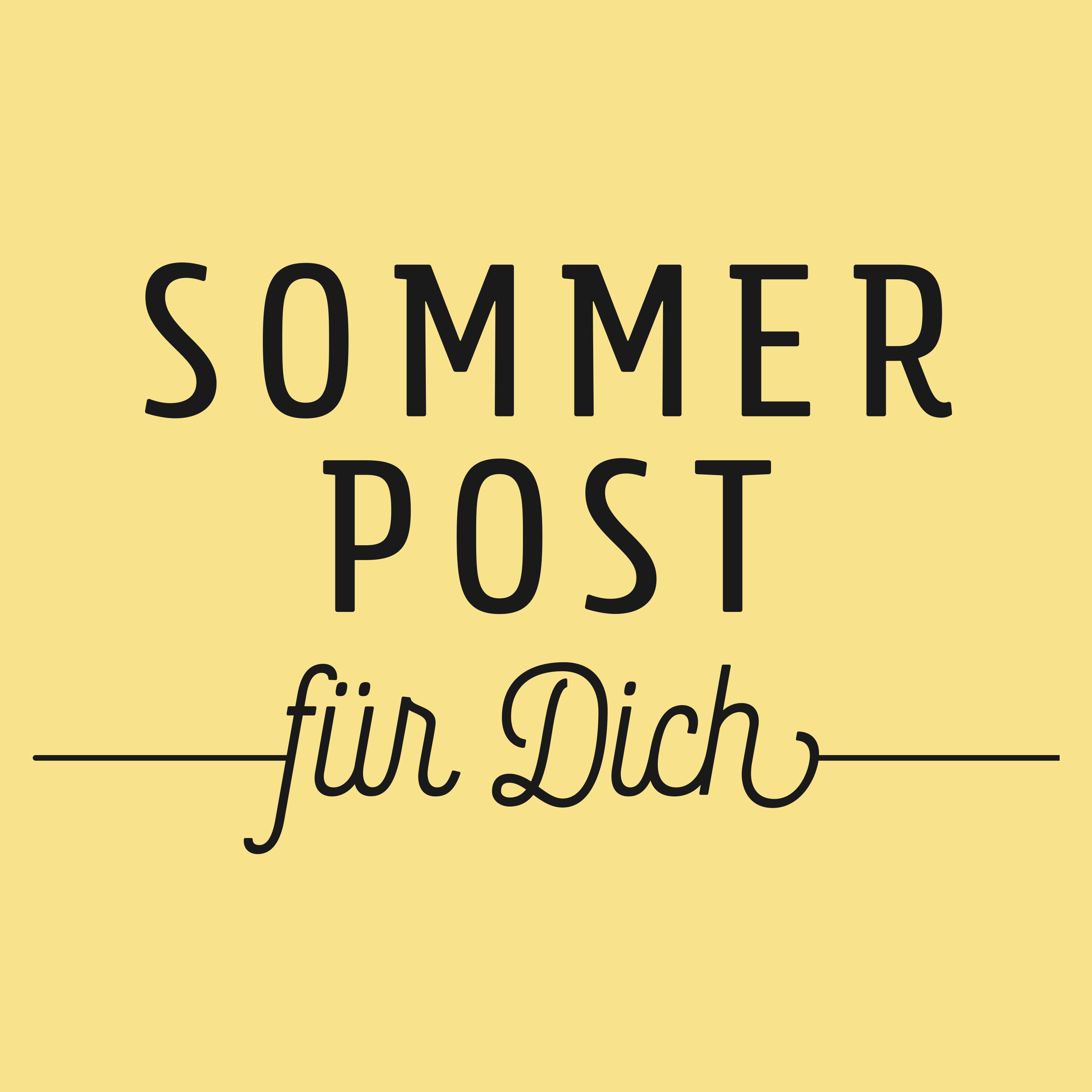 Sommerpost