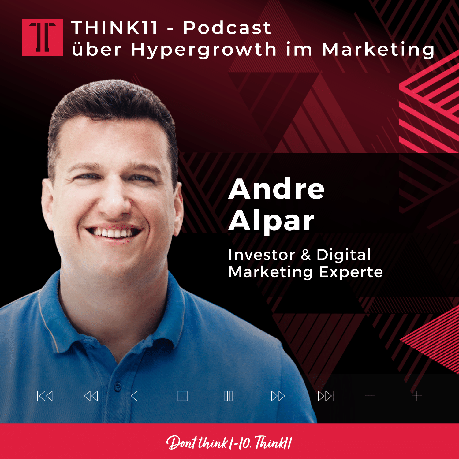 Cover der Podcast-Episode: Klartext zu NFTs, KI, Content-Marketing und zum Gefecht um die Voice-Dominanz - Online-Marketing-Autorität Andre Alpar