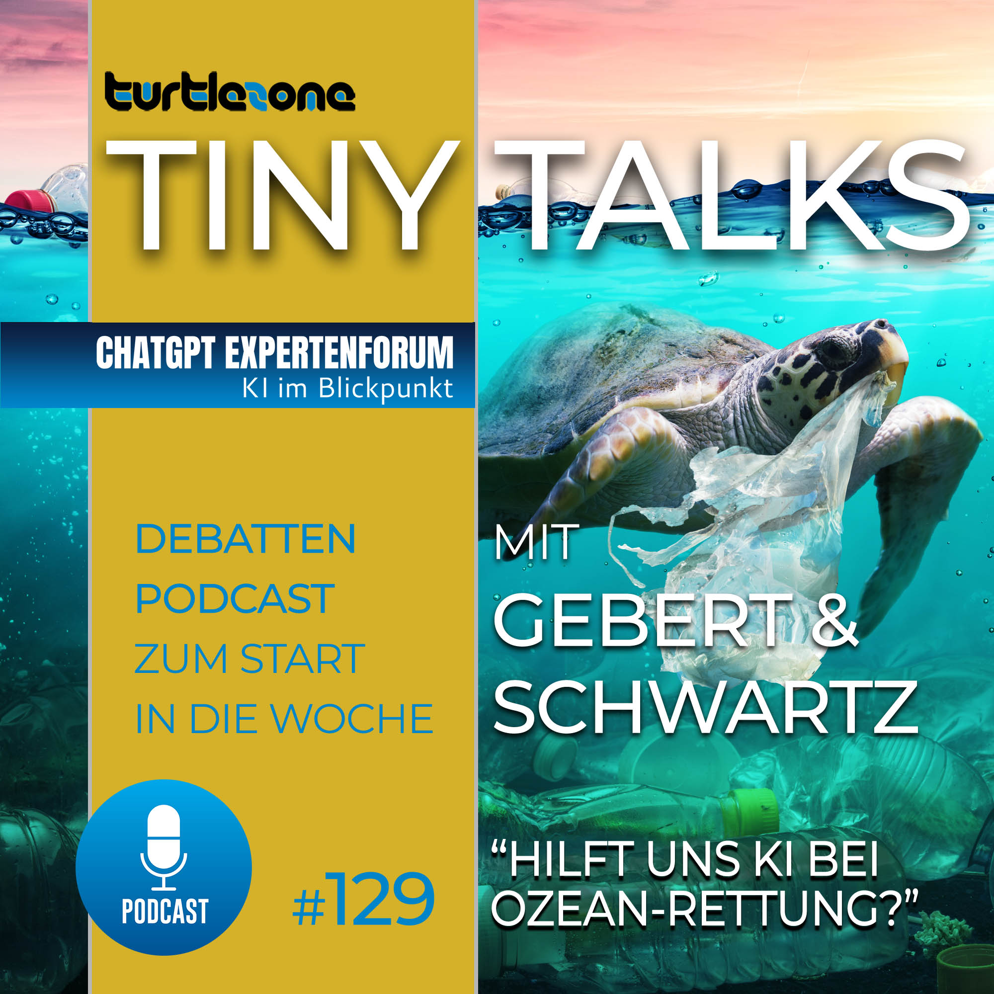 Turtlezone Tiny Talks - Der Debatten-Podcast mit Gebert und Schwartz