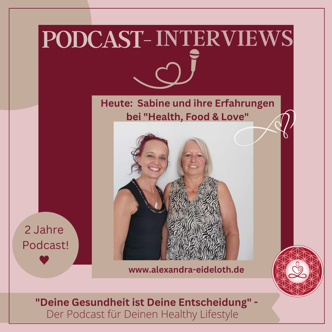 Deine Gesundheit ist Deine Entscheidung - Dein Podcast für Deinen Healthy Lifestyle!