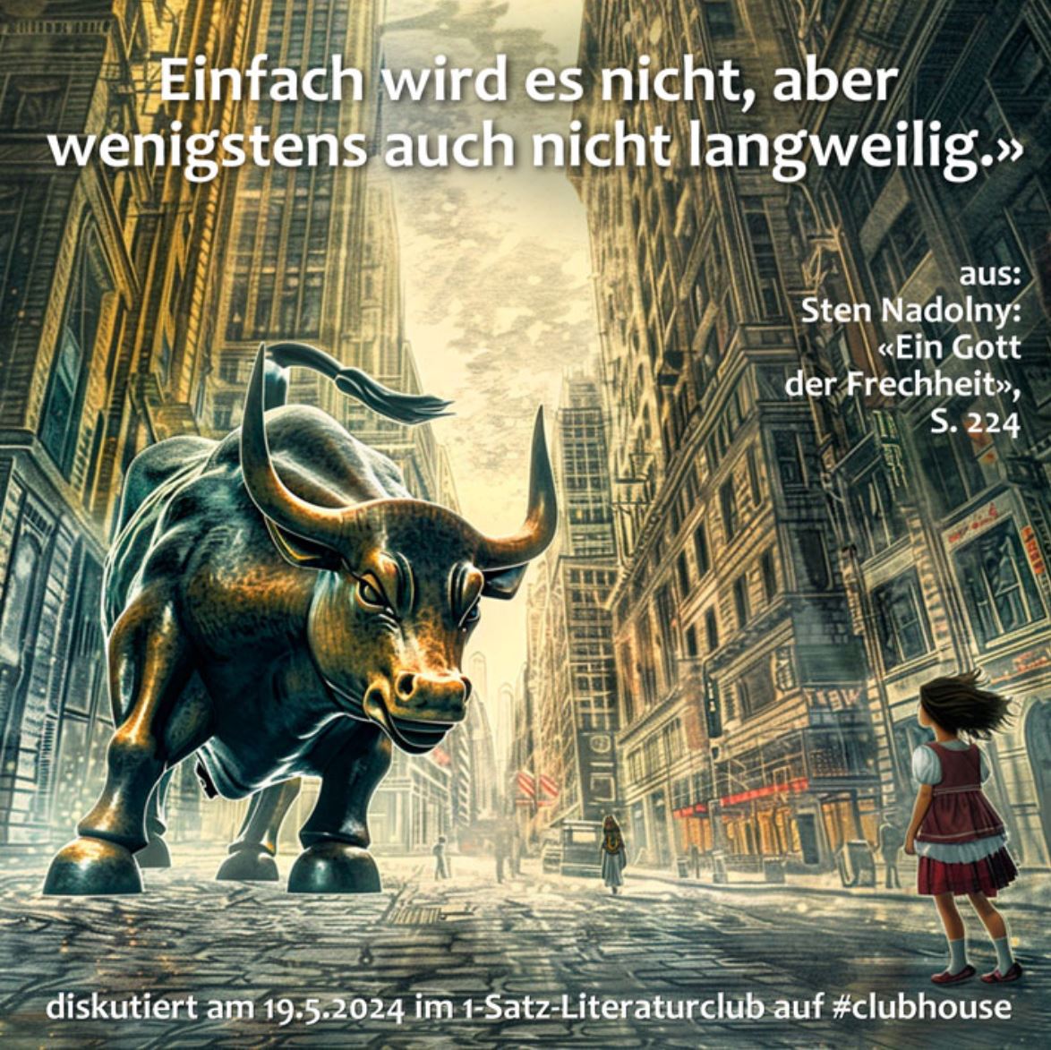 1-Satz-Literaturclub (1SLC)