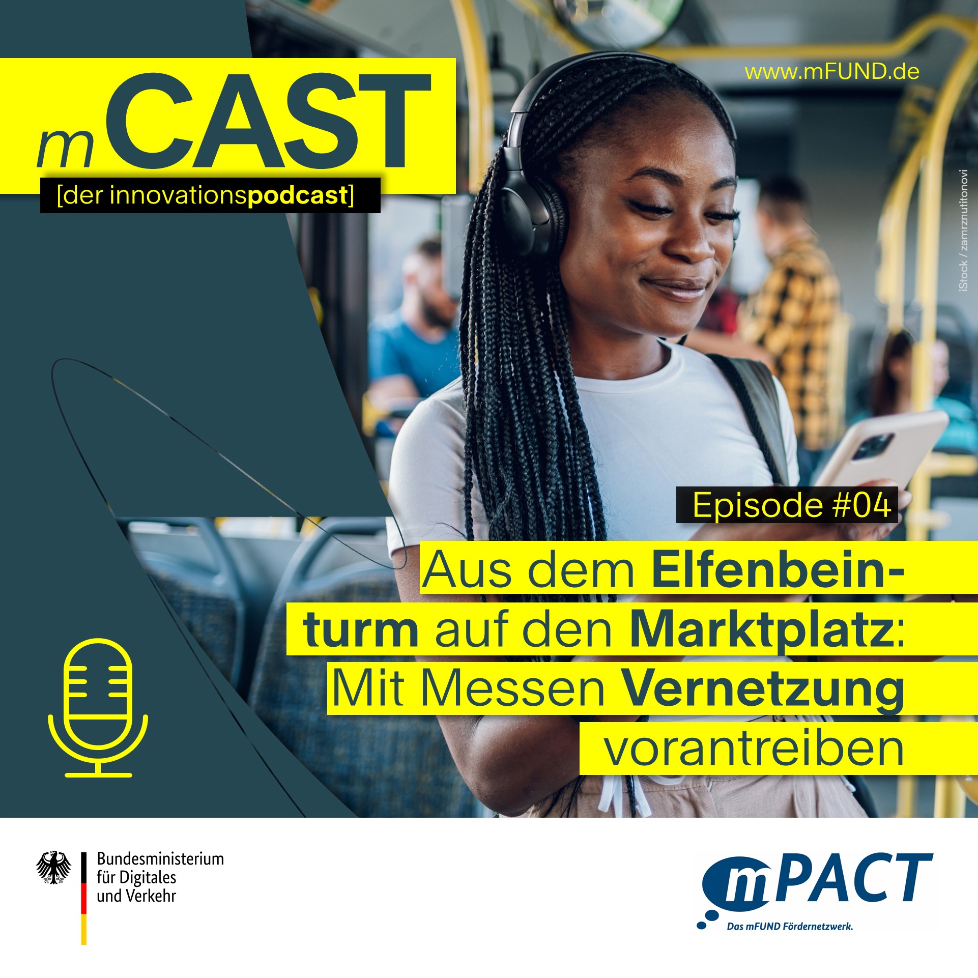 mCAST - Der Innovationspodcast: Forschung für die Mobilität der Zukunft