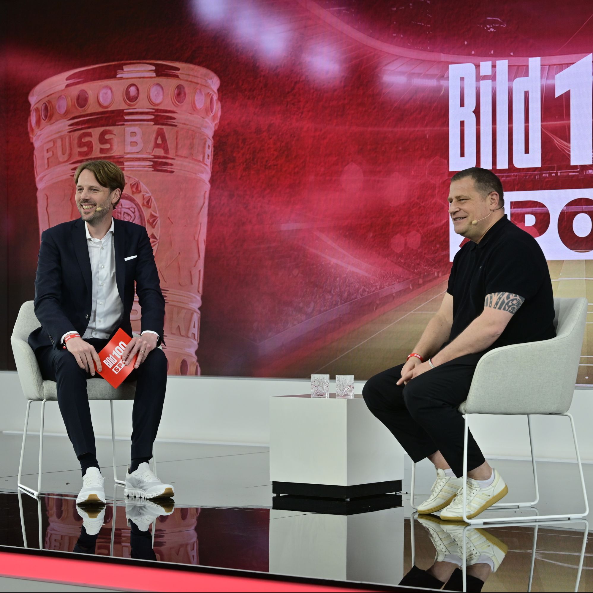 Phrasenmäher-Spezial: Talk mit Max Eberl bei BILD 100 Sport!