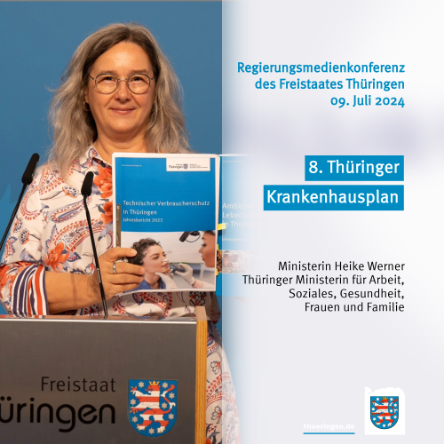 Regierungsmedienkonferenz des Freistaats Thüringen