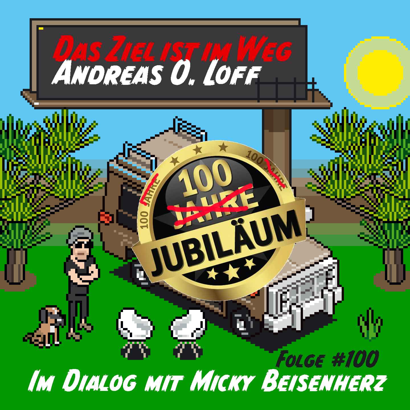 Das Ziel ist im Weg