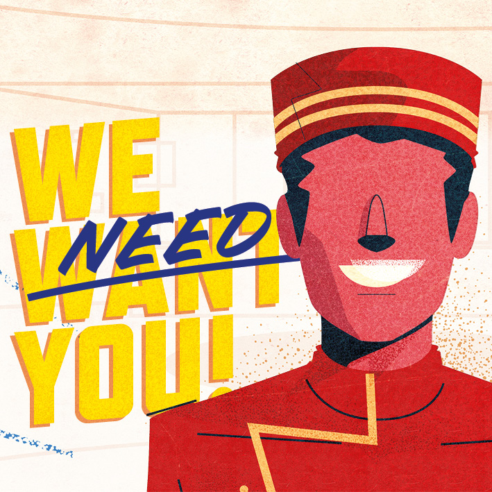 We need you!