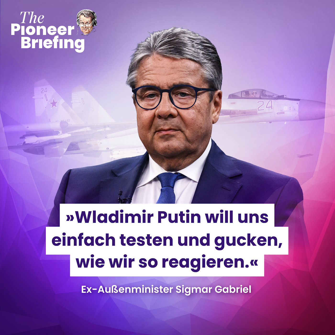 Trumps Trauer um Charlie Kirk + Sigmar Gabriel spricht über Russenjets episode artwork