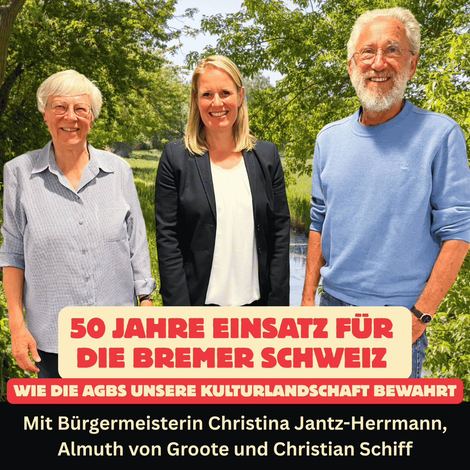 Folge 111: 50 Jahre Einsatz für die Bremer Schweiz - Wie die AGBS unsere Kulturlandschaft bewahrt