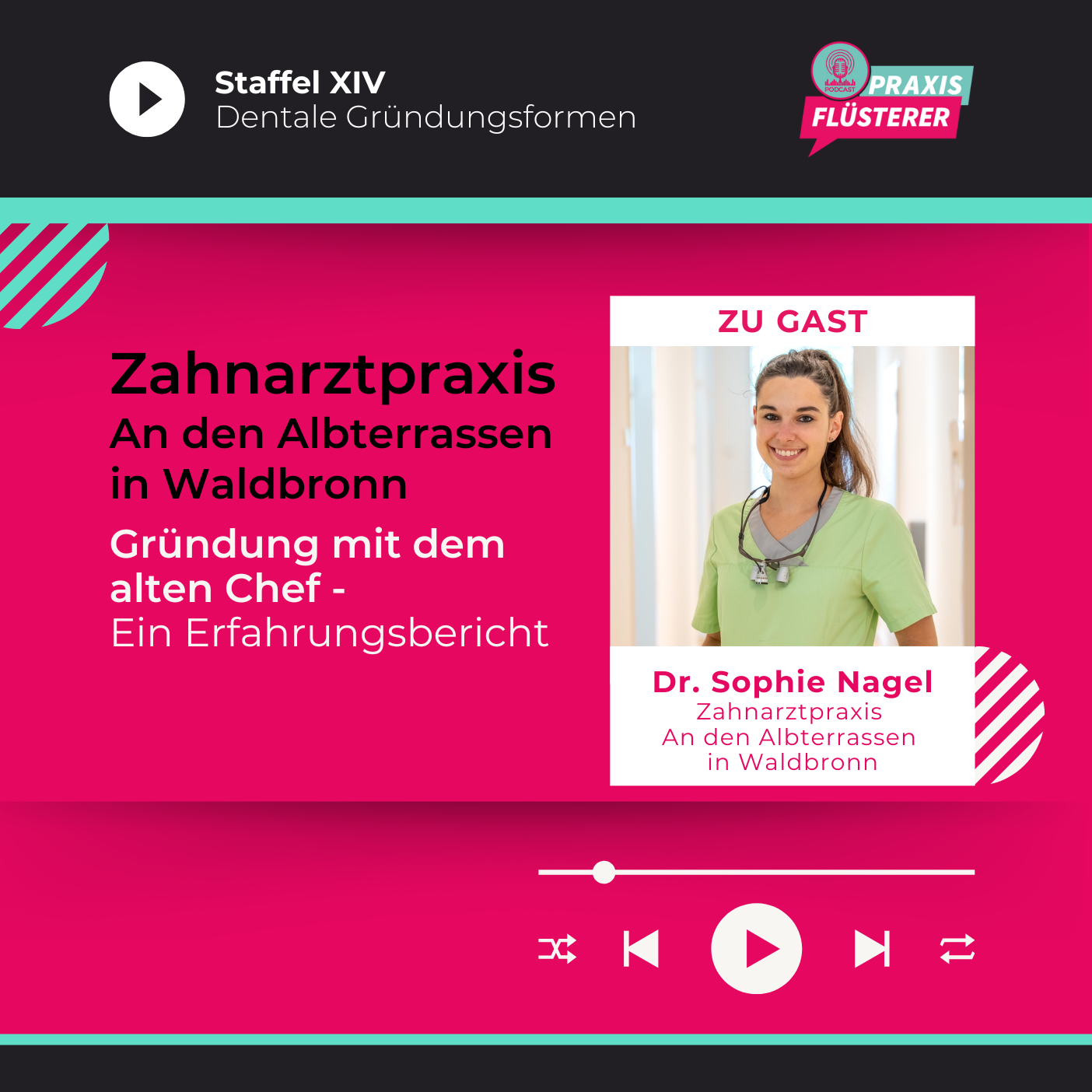 #184: Gründung mit dem alten Chef - Ein Erfahrungsbericht | Mit Dr. Sophie Nagel