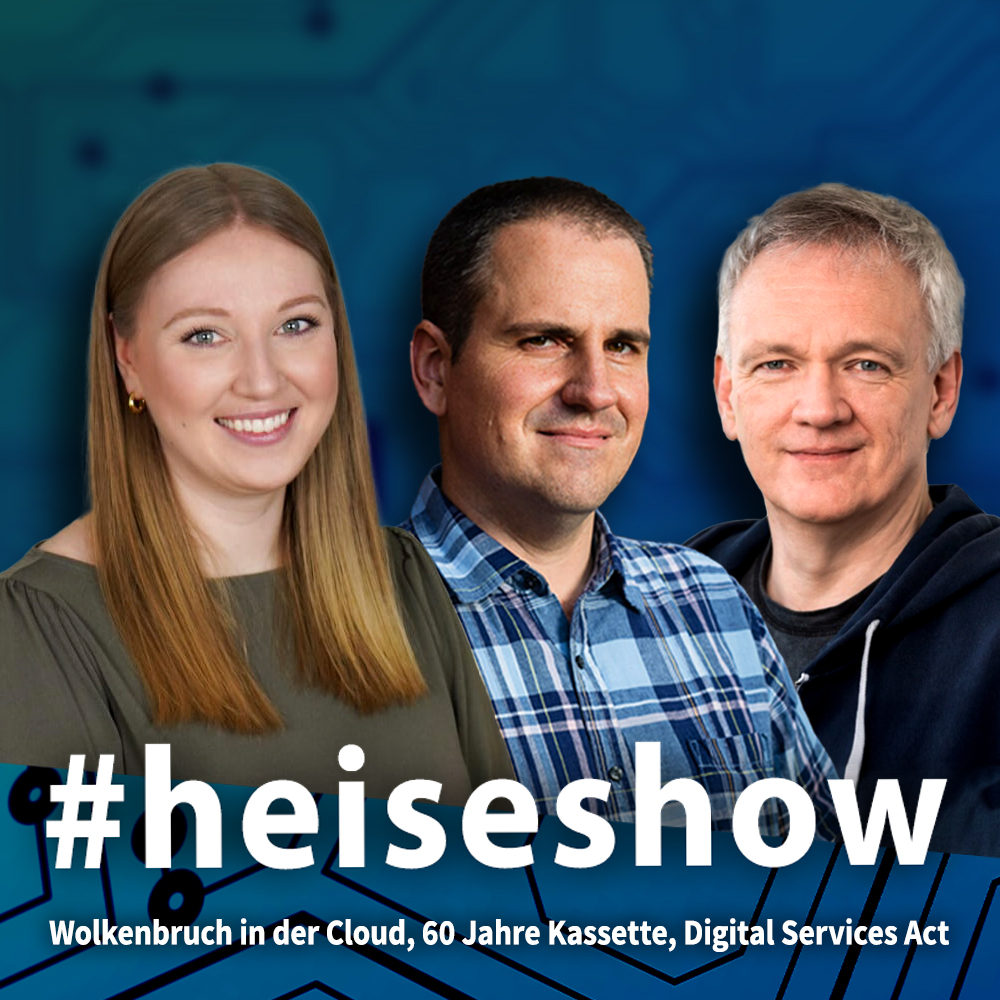 Wolkenbruch in der Cloud, 60 Jahre Kassette, Digital Services Act | #heiseshow