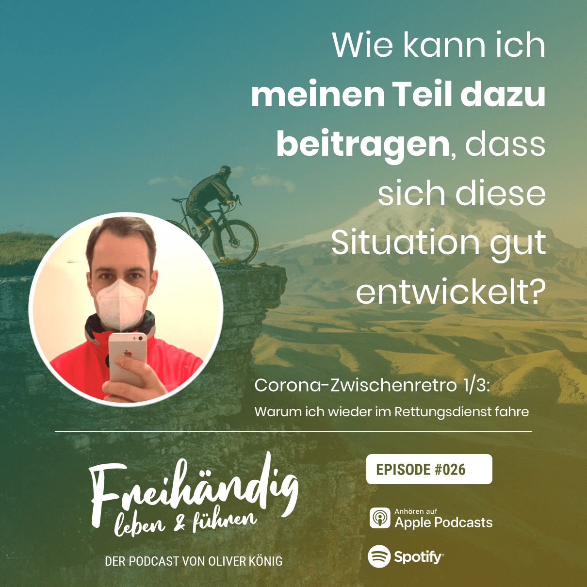 Freihändig verändern und führen