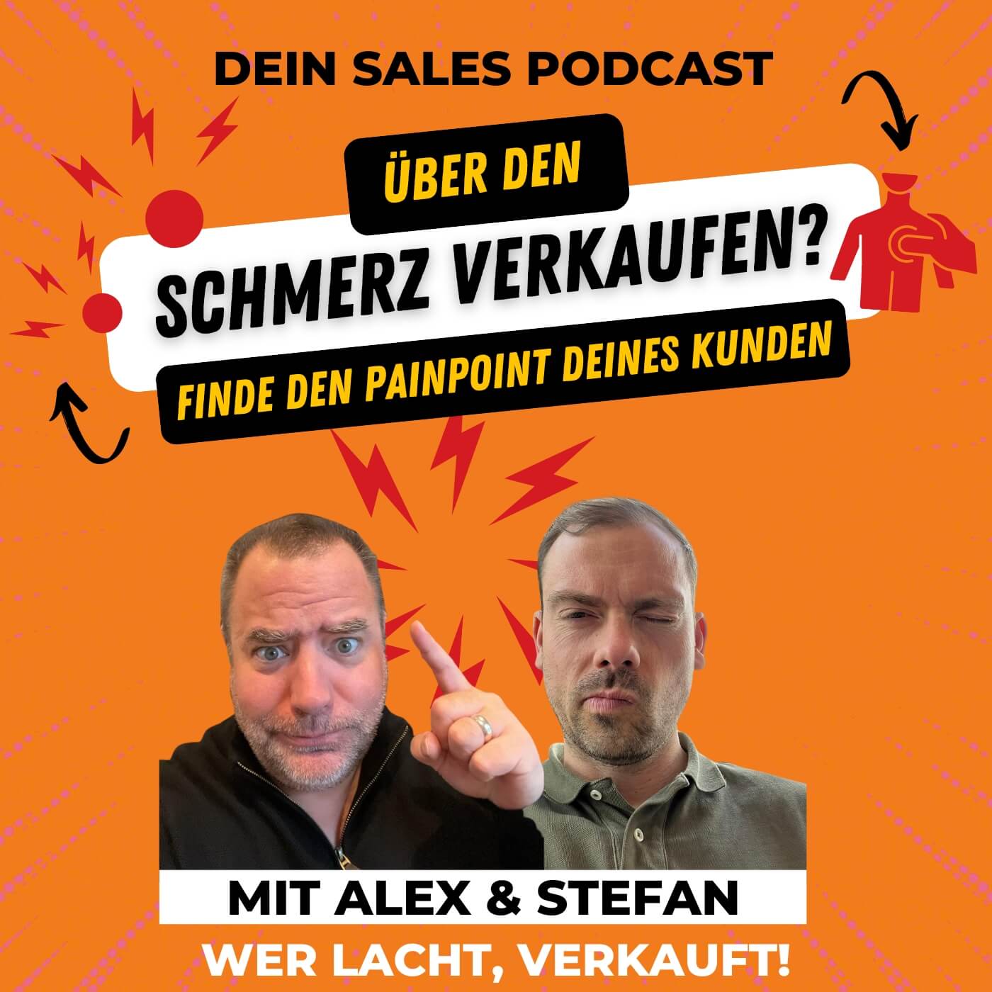 Wer lacht verkauft! Dein Sales Podcast für mehr Spaß im Verkauf.