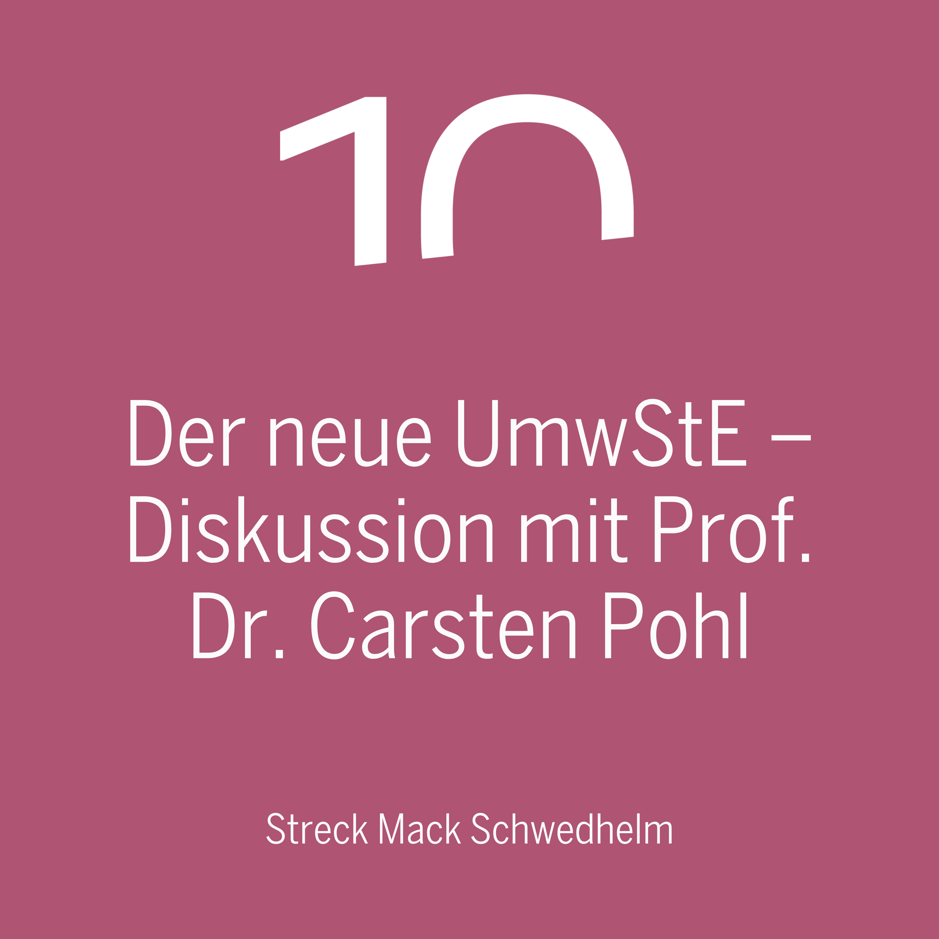Wenn eigentlich nichts mehr geht - Der Steuerpodcast von Streck Mack Schwedhelm