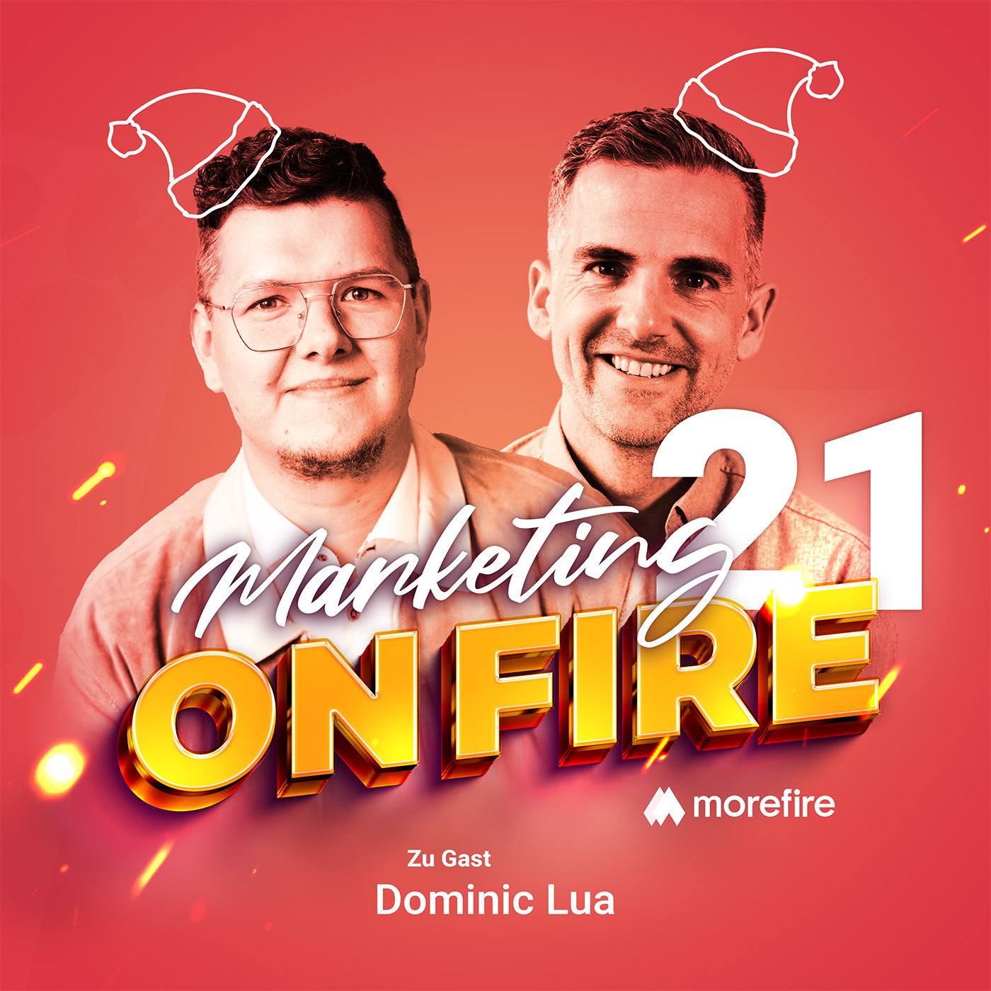 #21 | Social Media Begleitung auf Messen - Dominic Lua | Marketing on fire episode artwork
